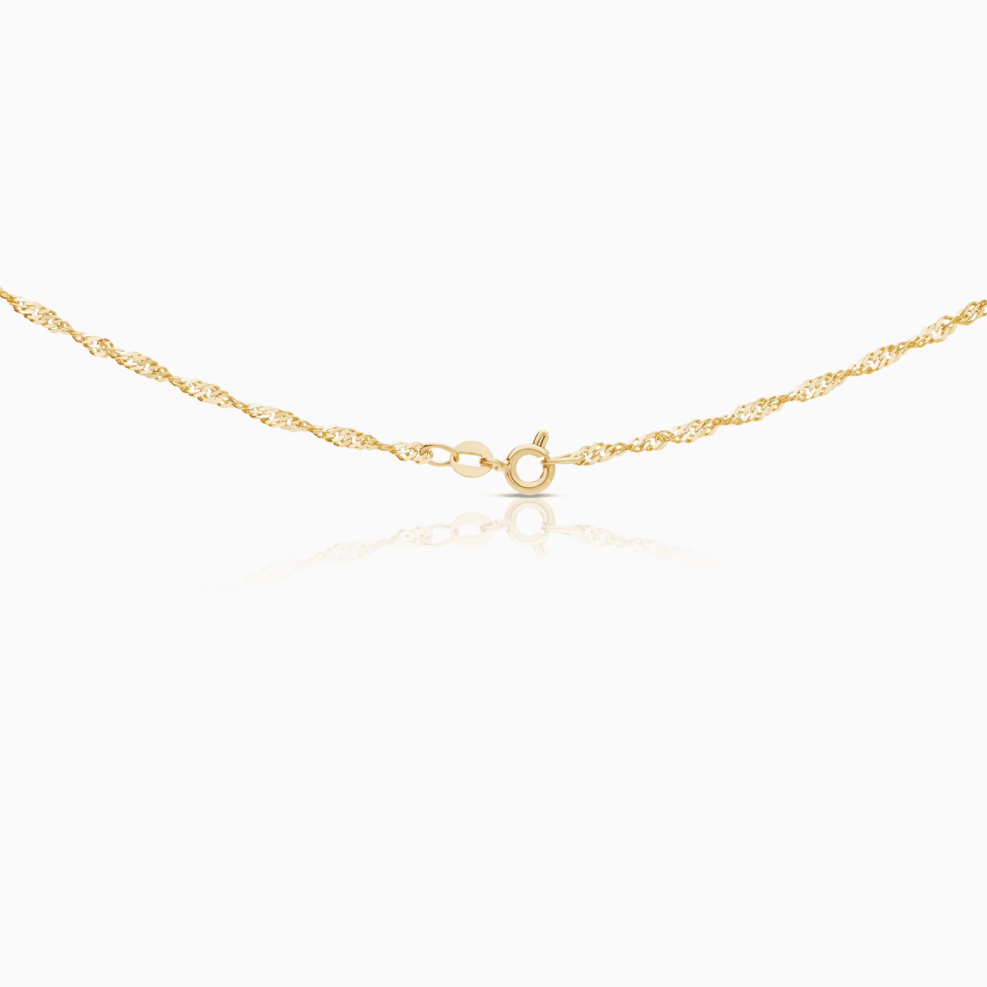 Singapore halsband 4,42g 18K guld