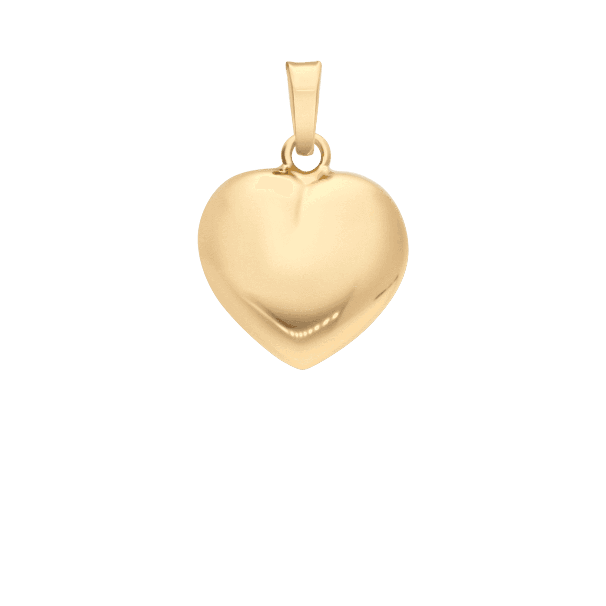 Anheng hjerte 1,64g 18K gull