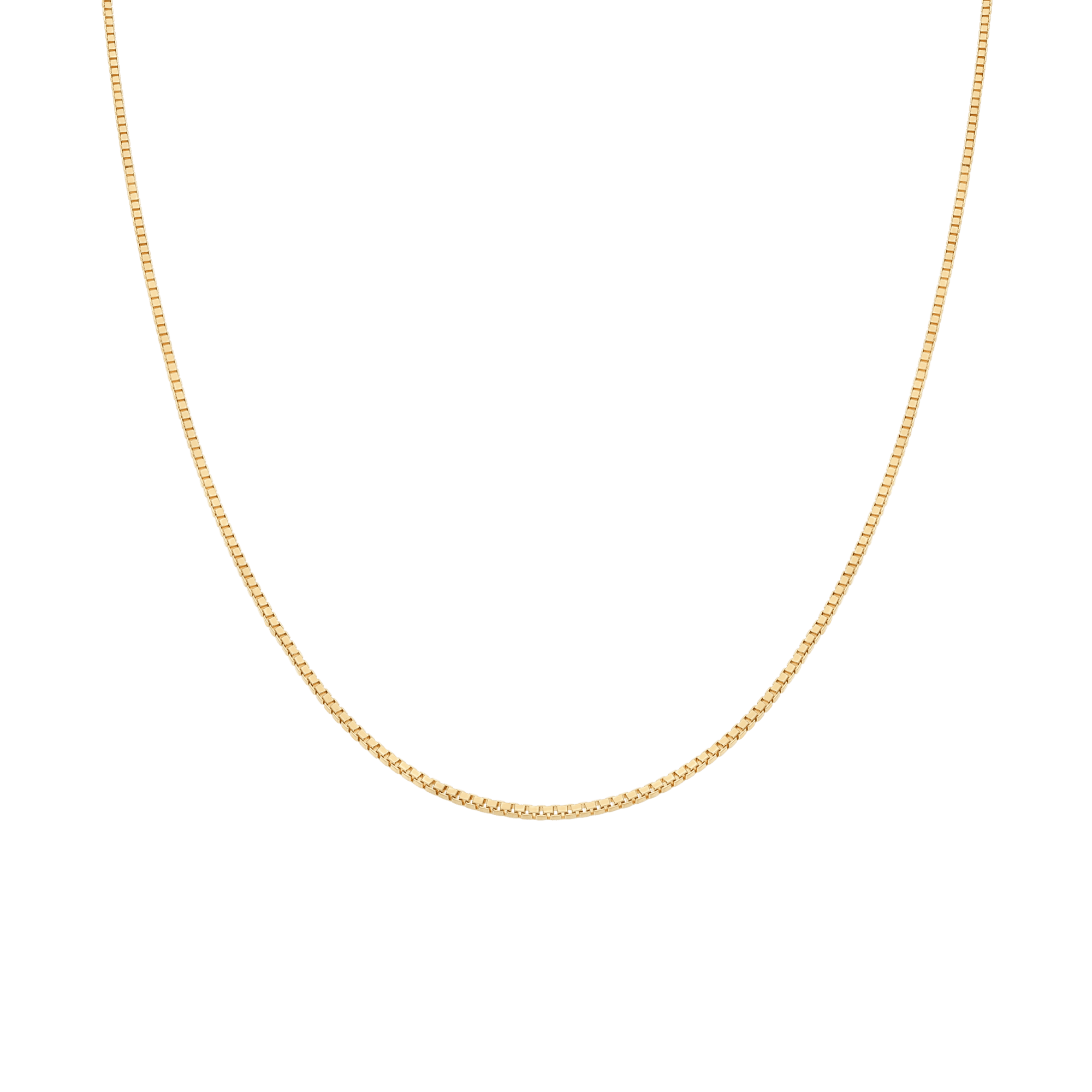 Venetian chain 45.5cm 18K gold