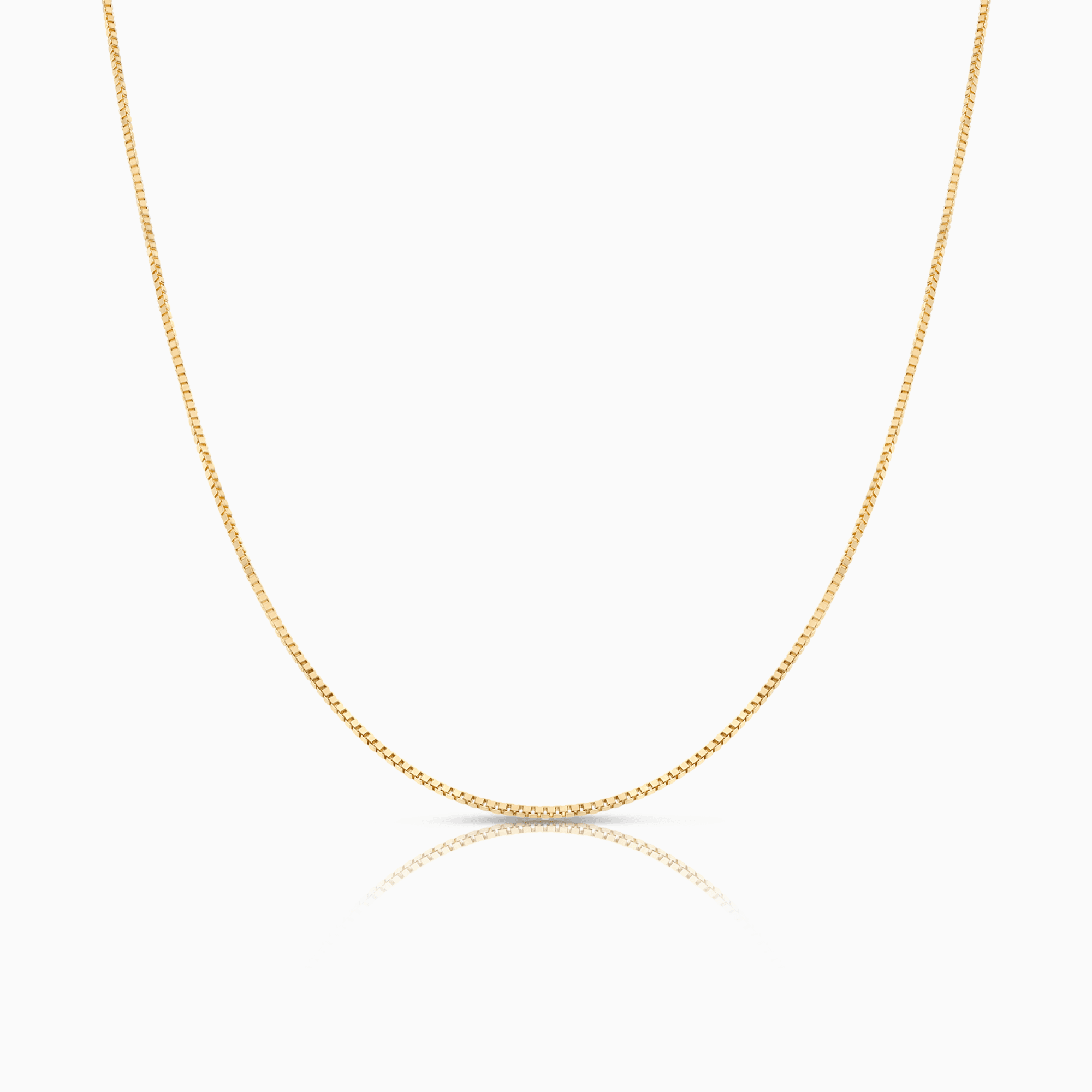 Venetian chain 45.5cm 18K gold