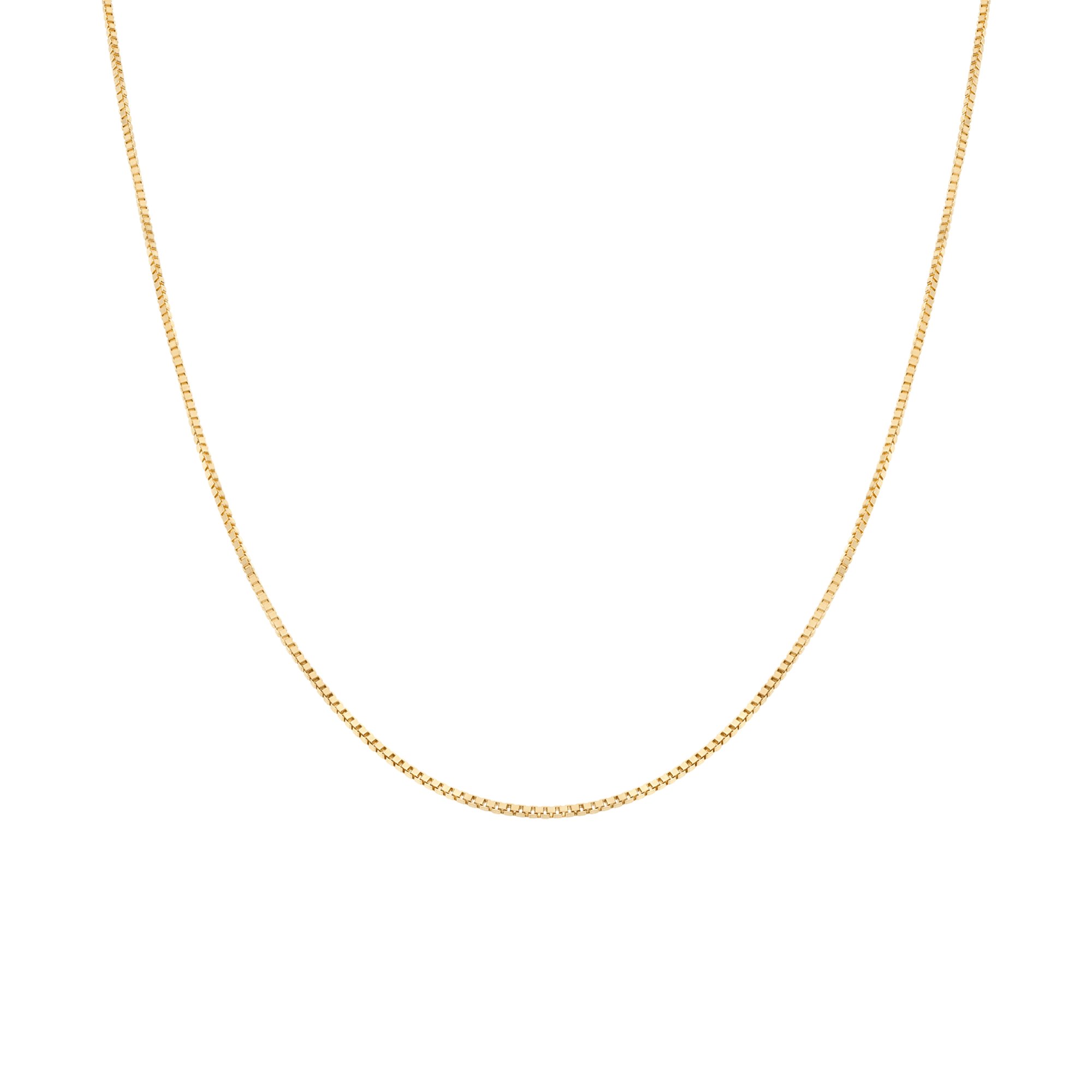 Venetian chain 45.5cm 18K gold