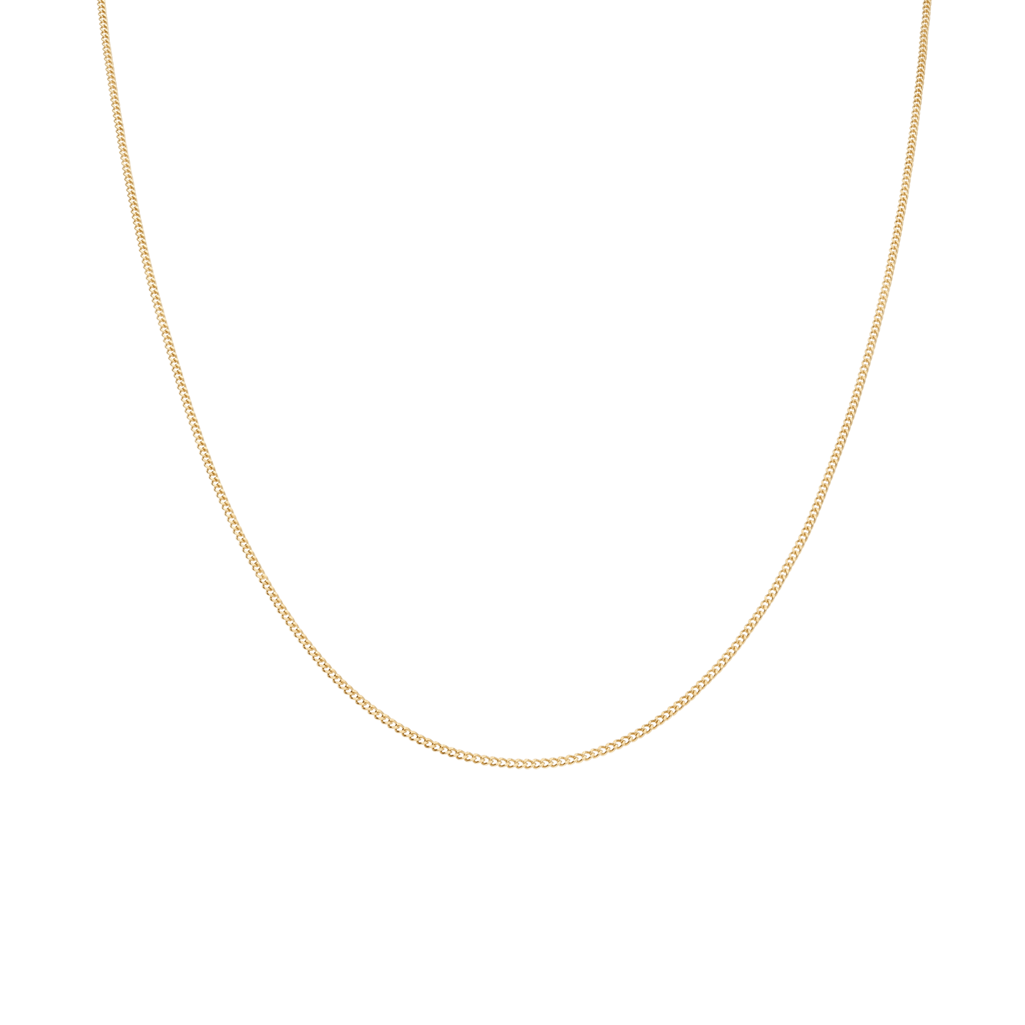 Pansarlänk 44cm 18K guld