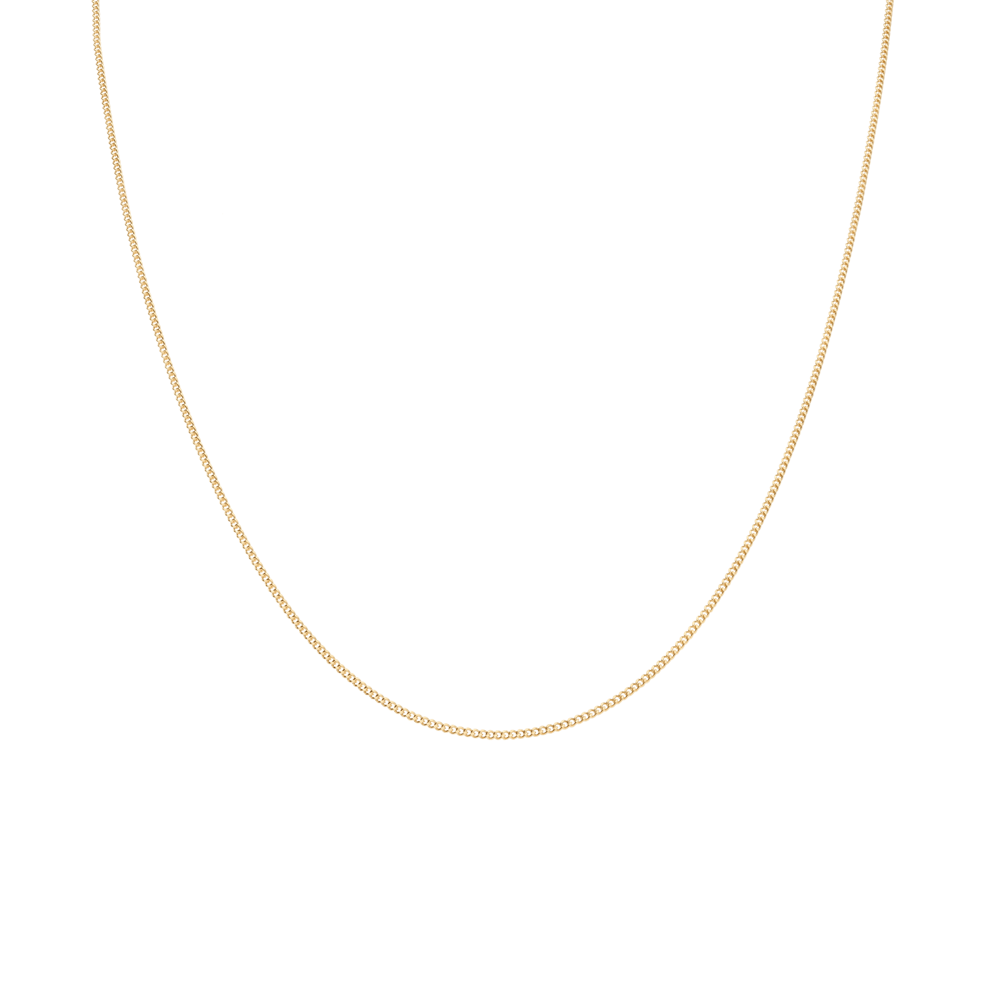 Pansarlänk 38cm 18K guld