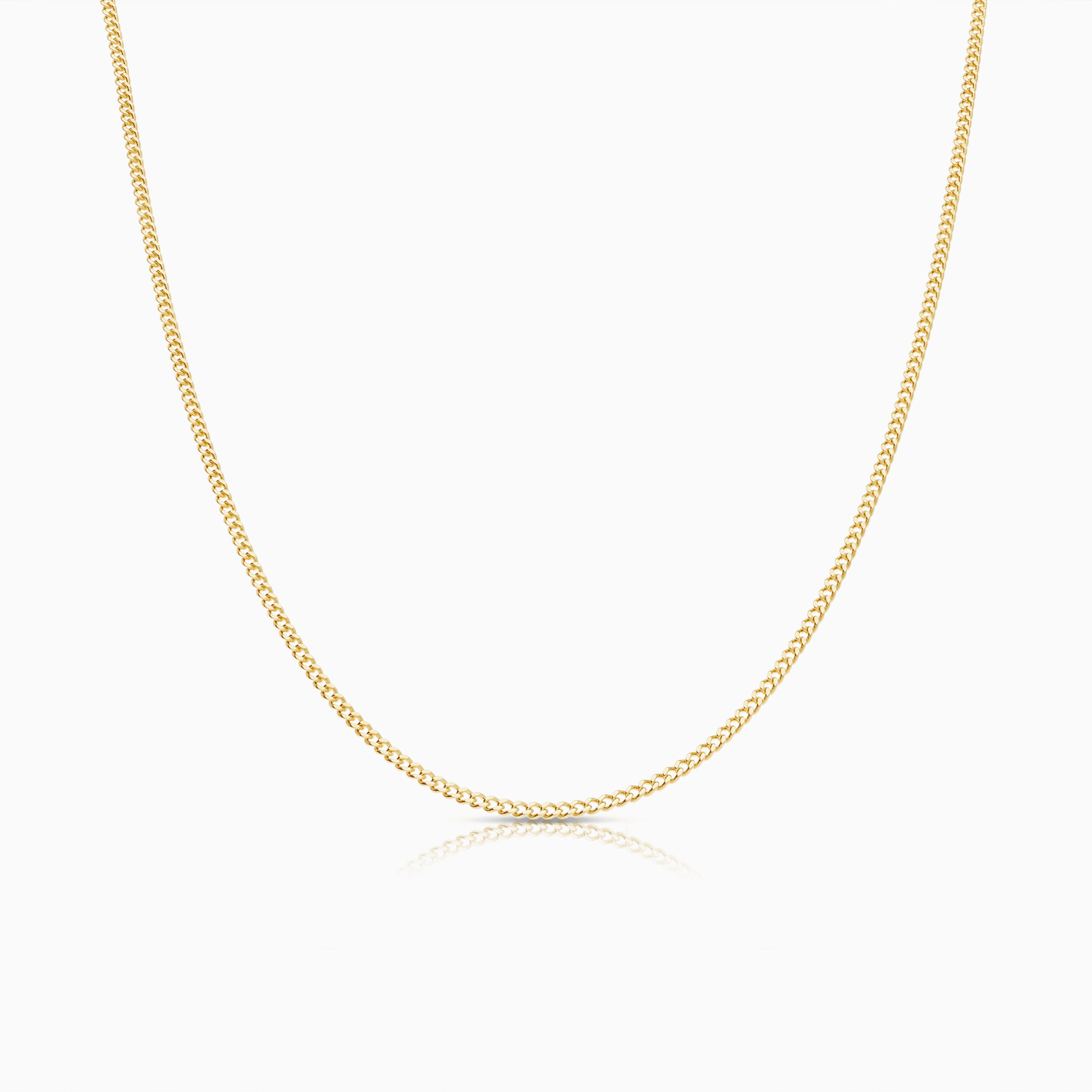 Pansarlänk 48,5cm 18K guld