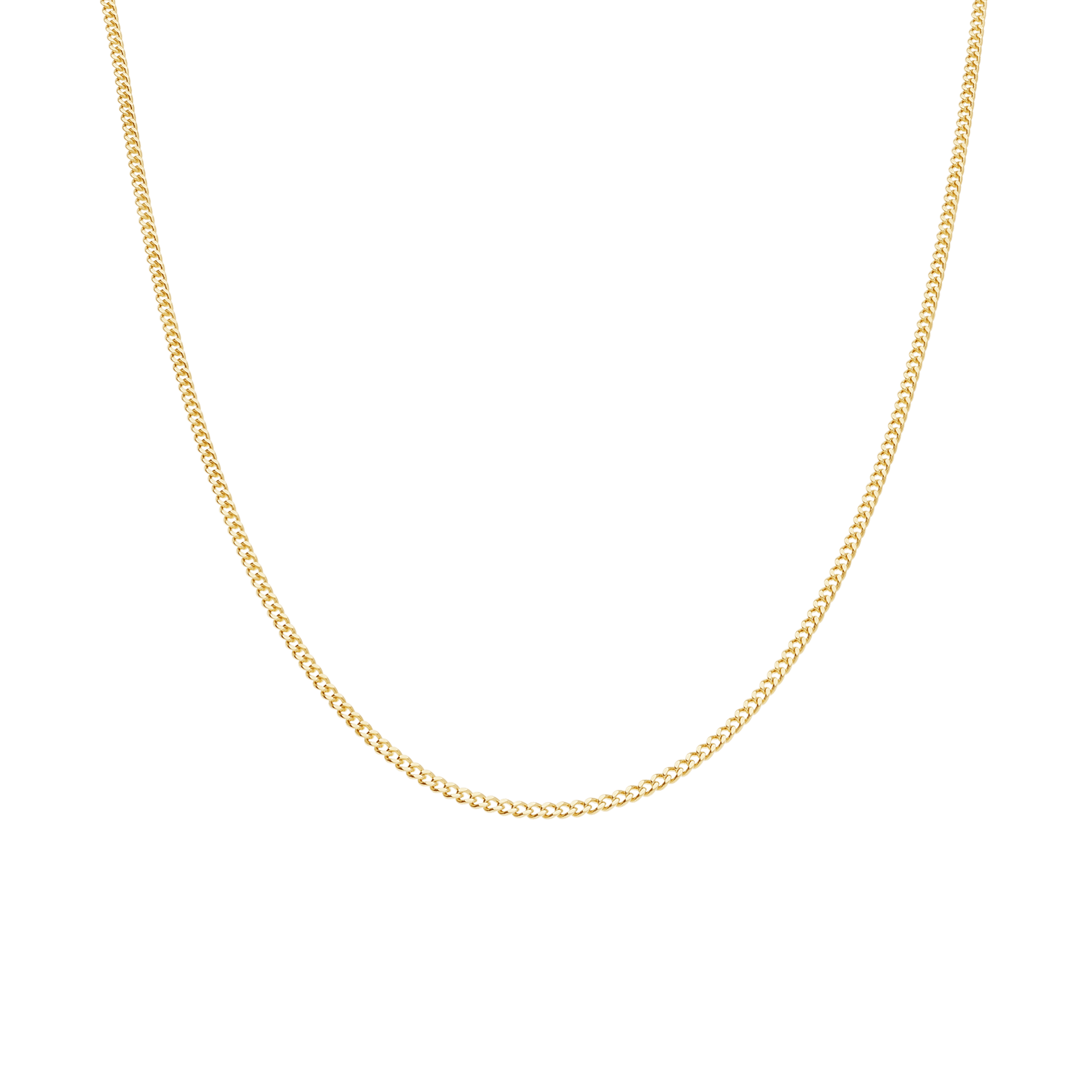 Pansarlänk 48,5cm 18K guld