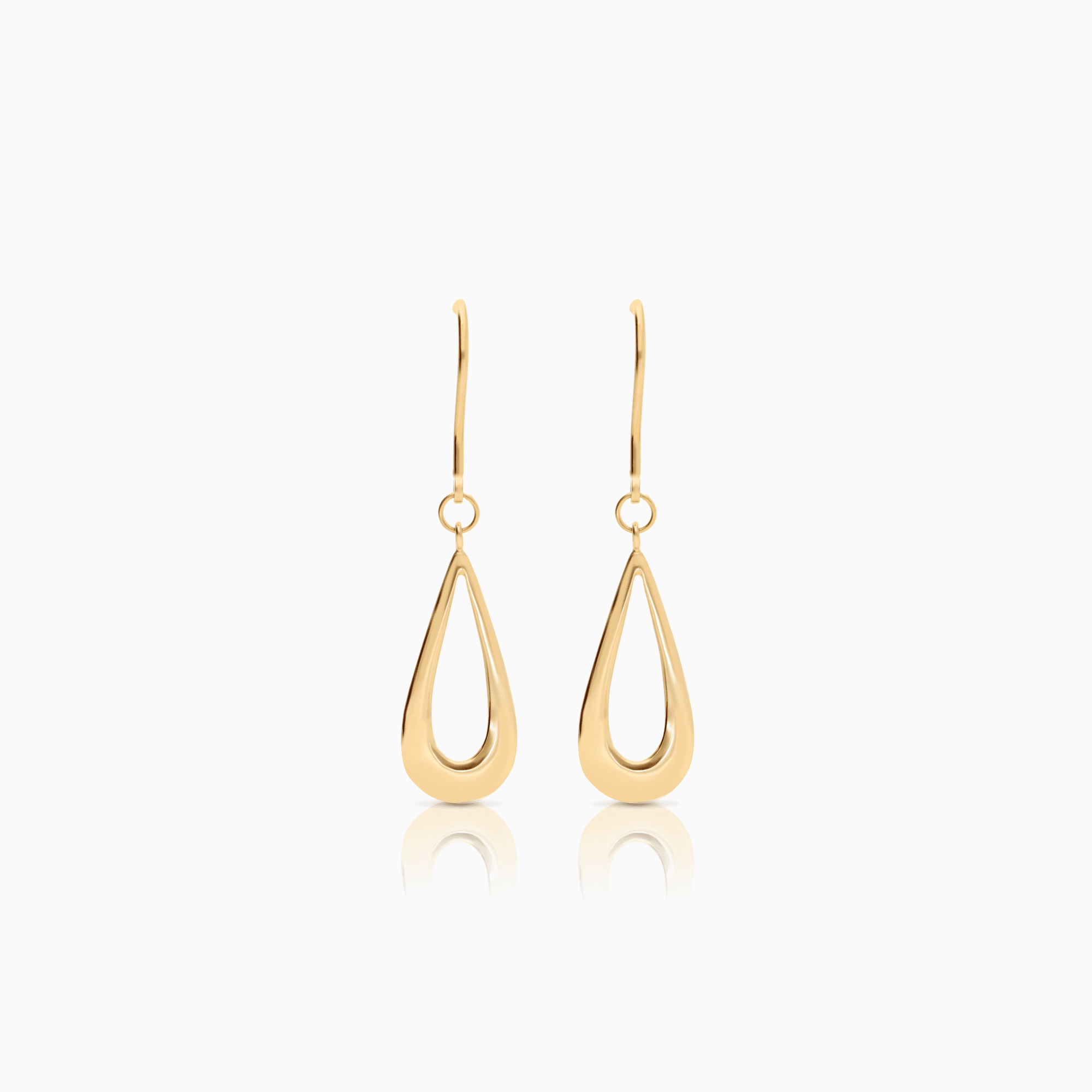 Gold earrings 1.82g 18K gold