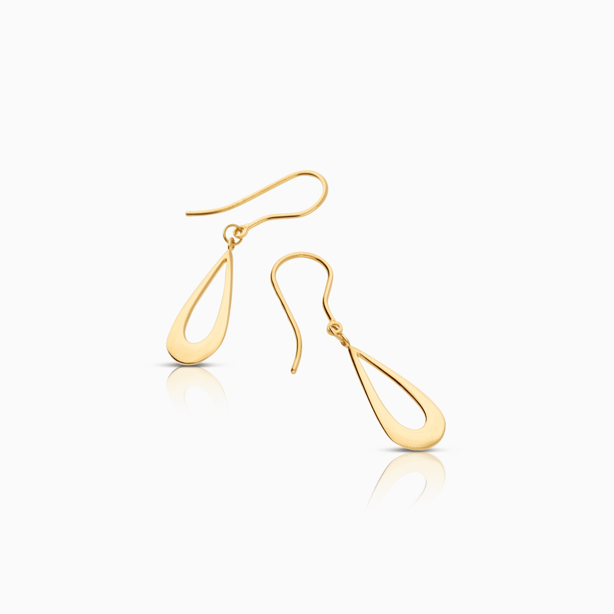 Gold earrings 1.82g 18K gold