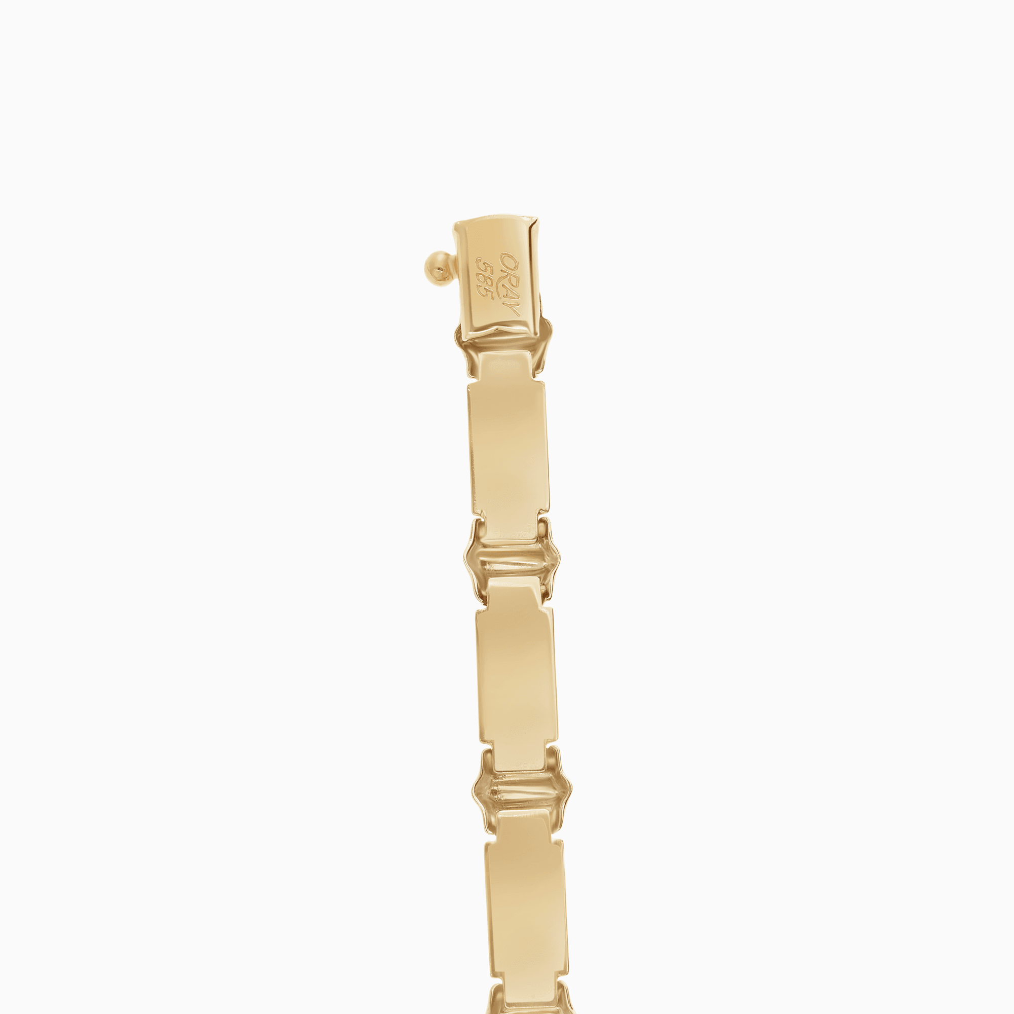 Gold Bracelet 8.85g 14K Yellow/White Gold