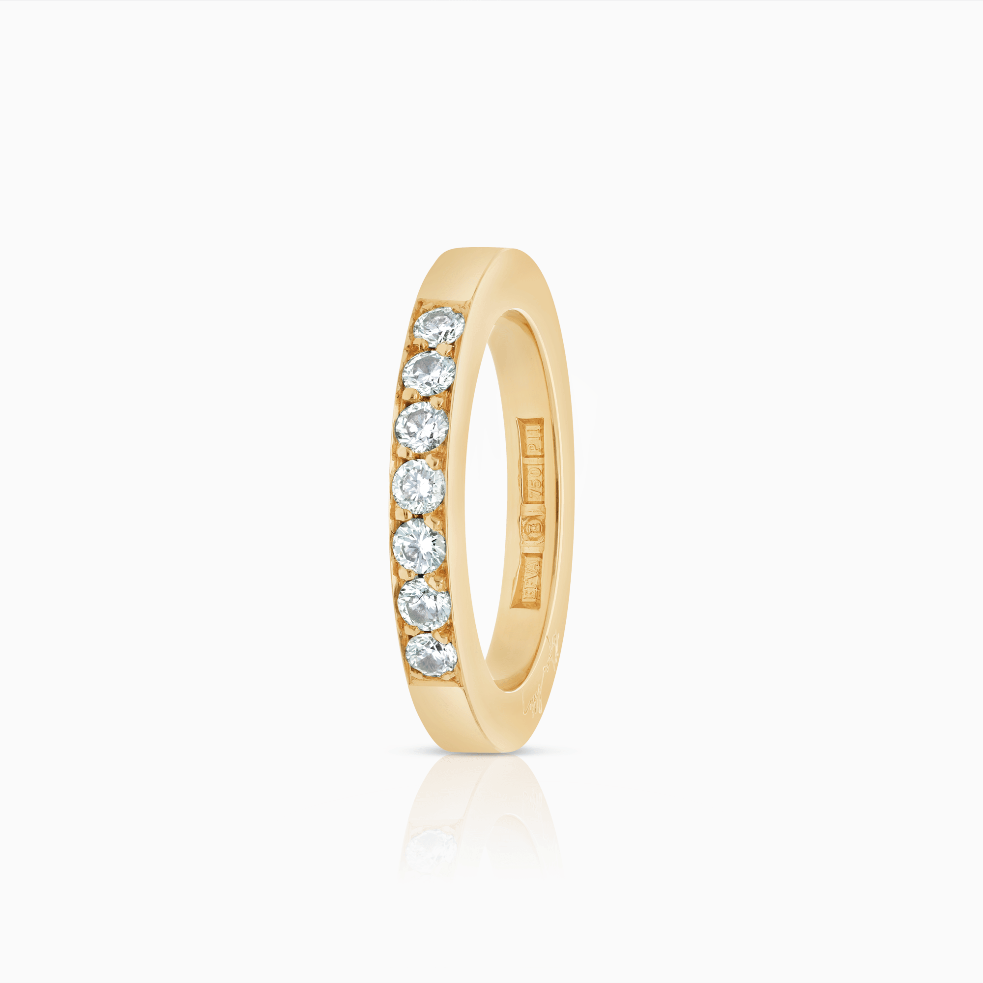 Efva Attling 7 stars signature ring 18K