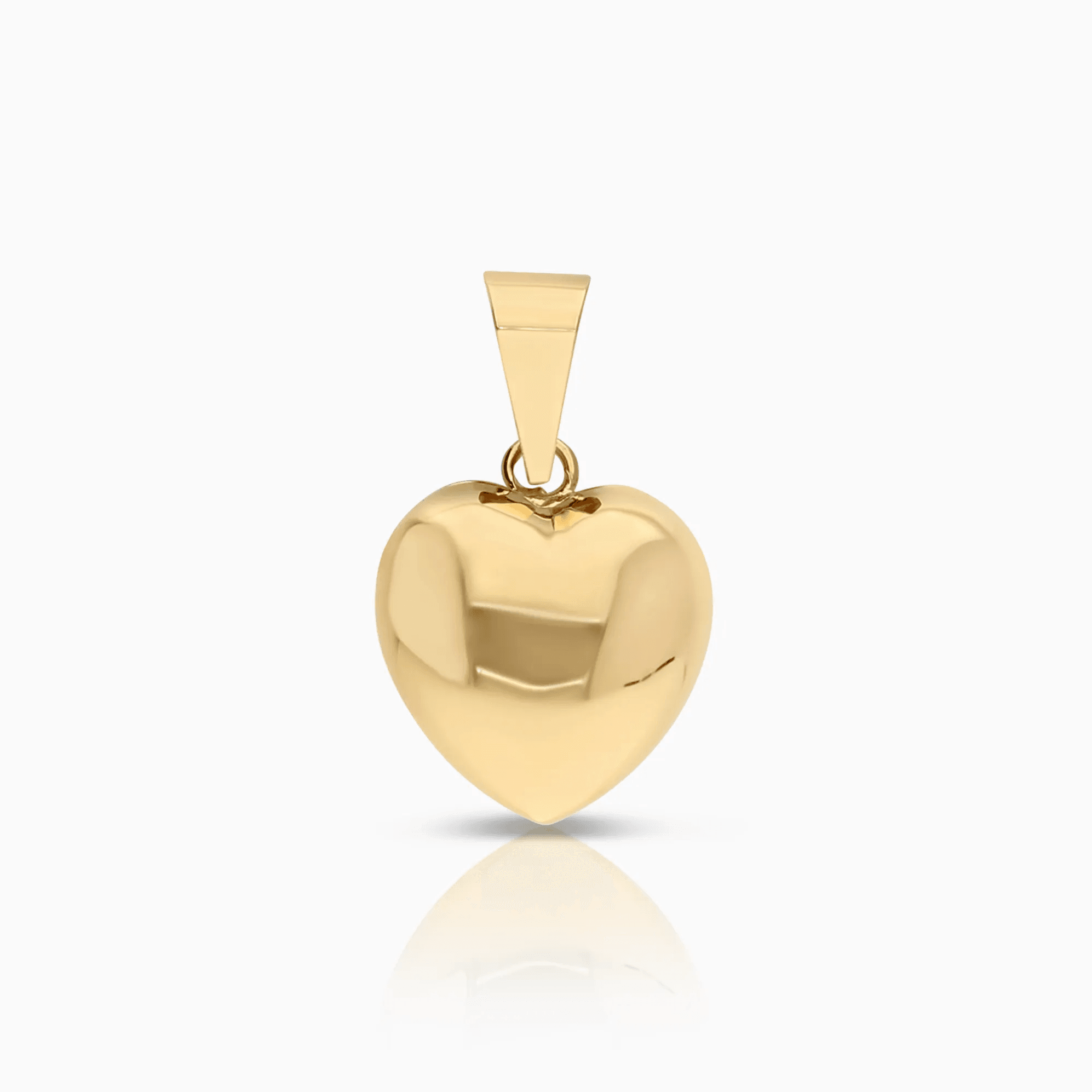 Heart pendant 0.65g 18K gold