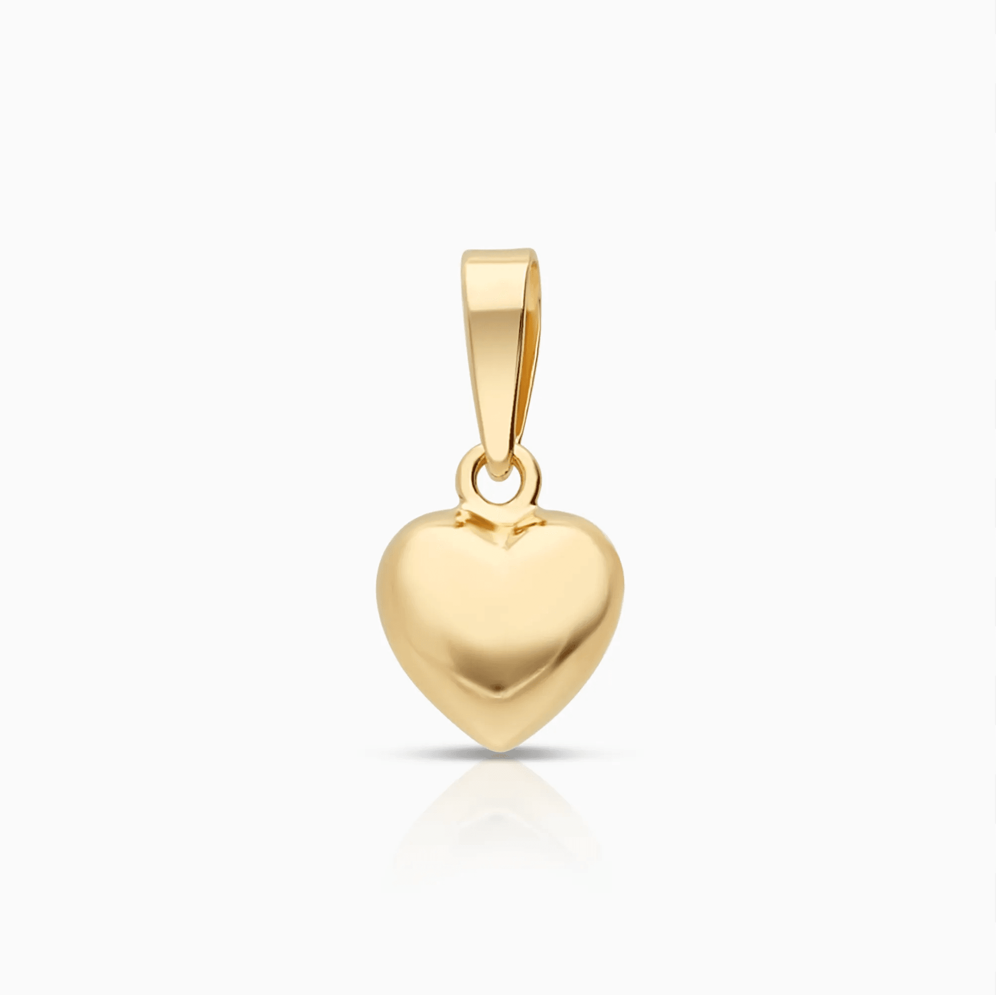 Heart Pendant 0.48g 18K Gold