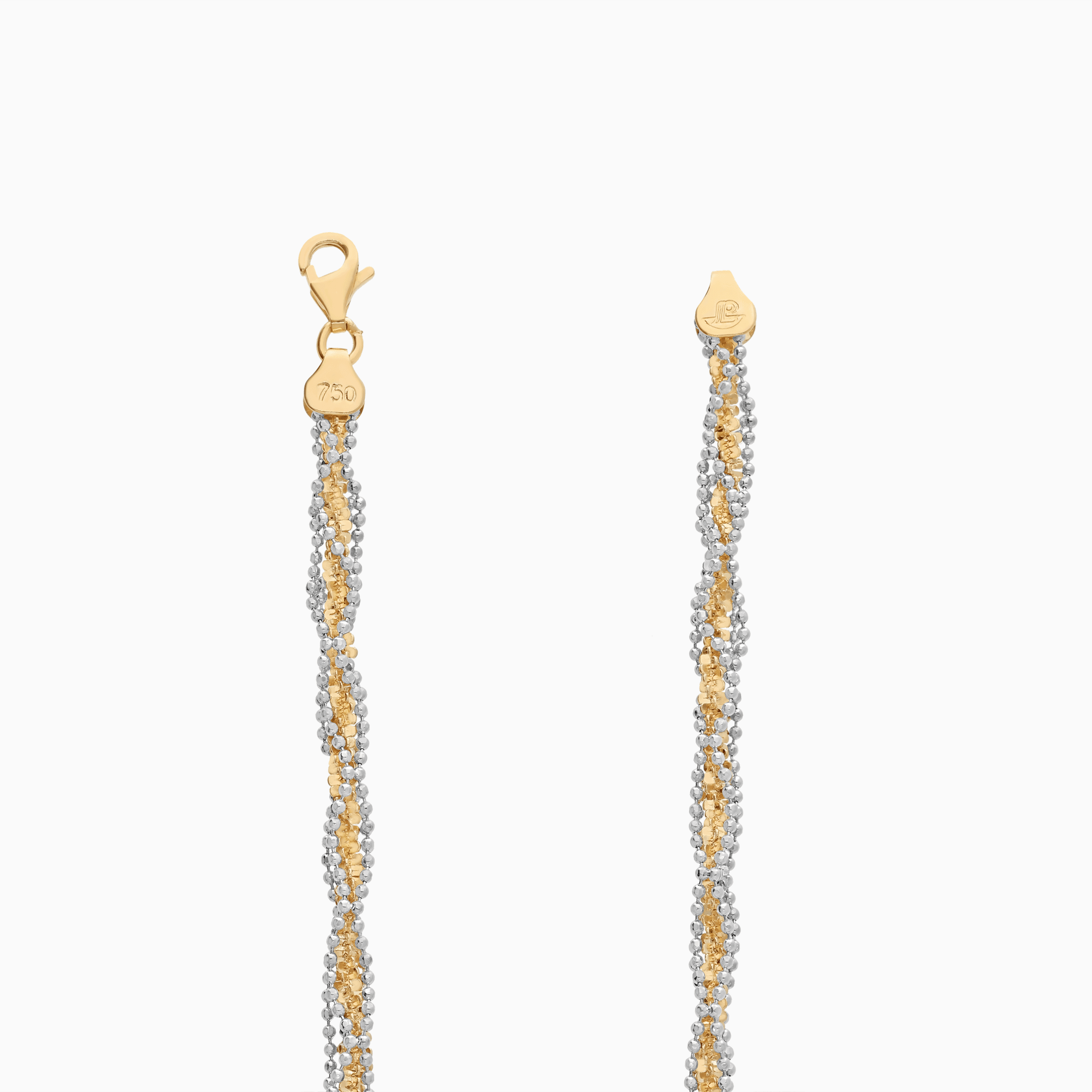 Gold bracelet 6.42g white gold/gold 18K
