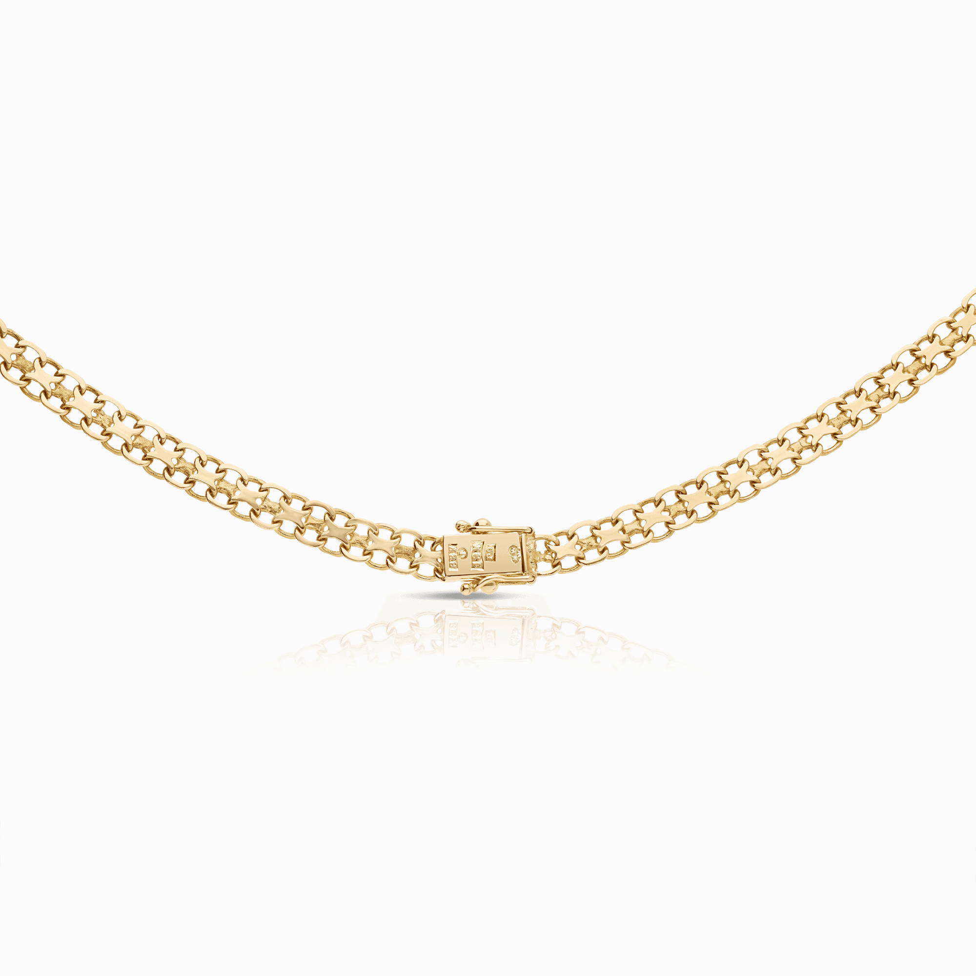 X-link necklace 20.92g 18K gold