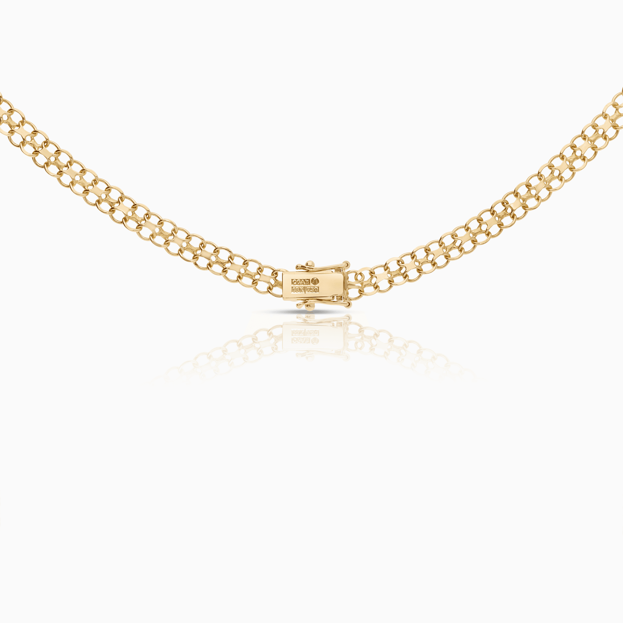 X-link necklace 14.60g 18K gold