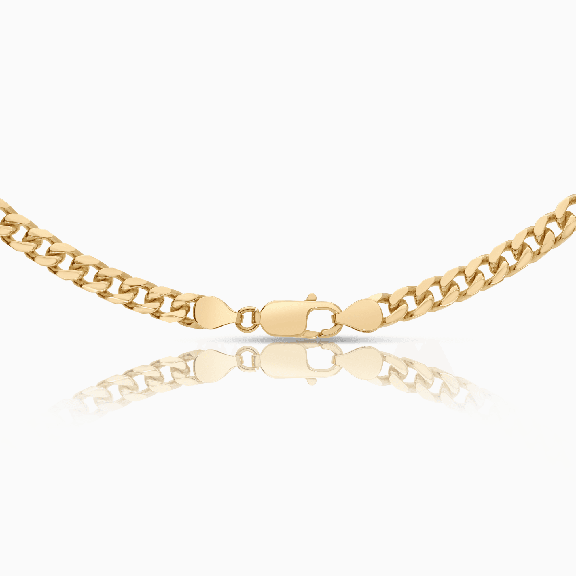 Curb chain 60.40g 18K gold
