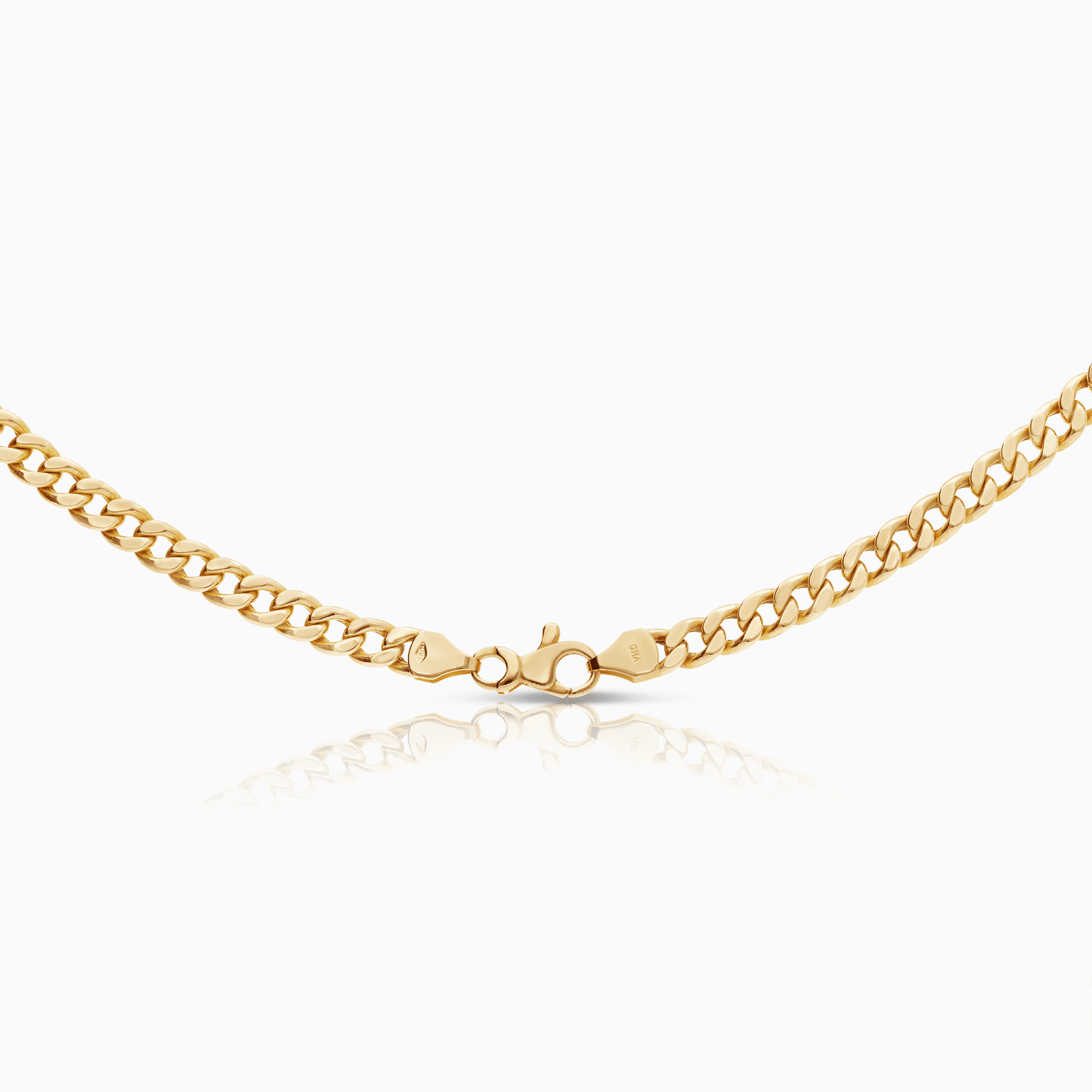 Curb chain 18.32g 18K gold