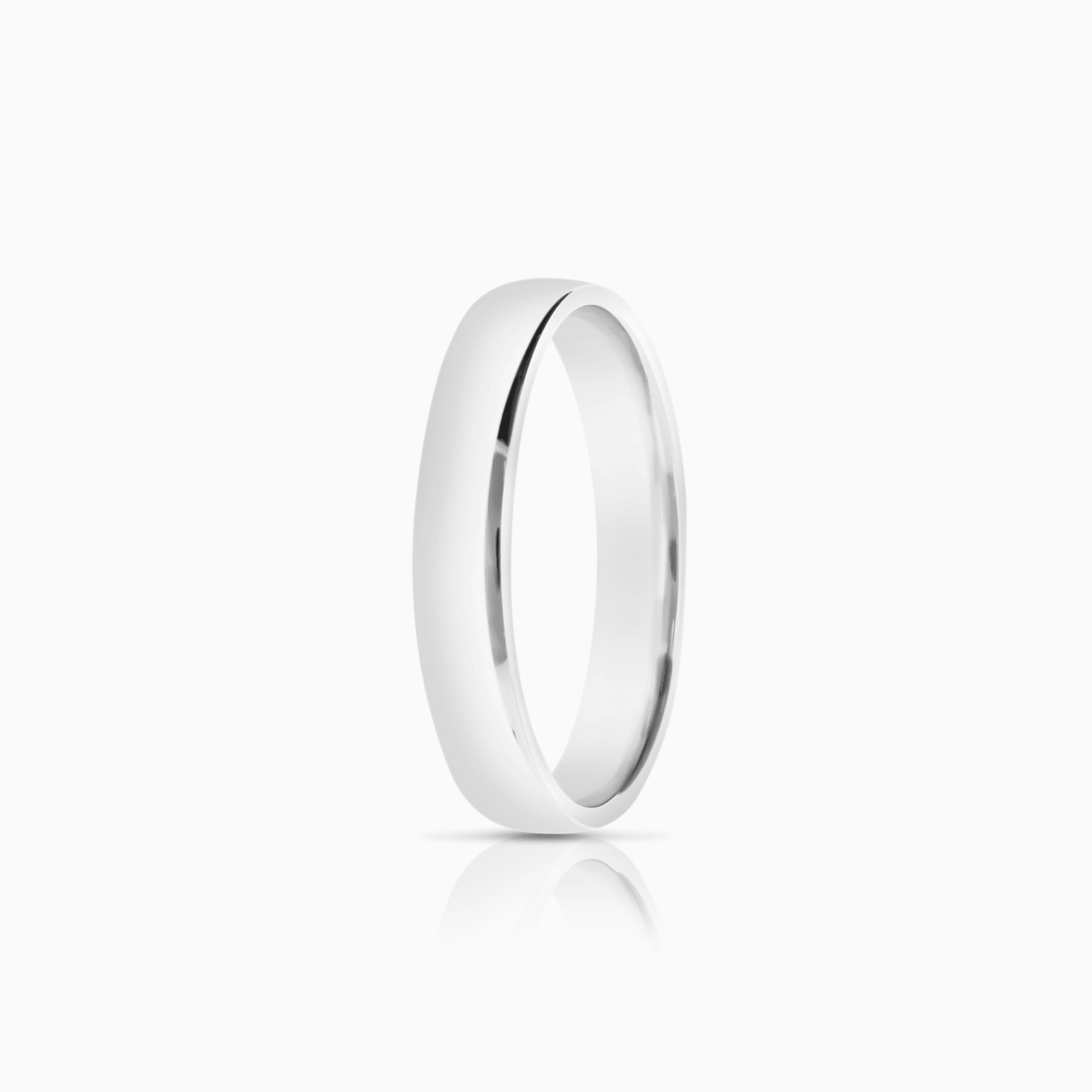 Schalins slät ring 4,46g 18K vitguld