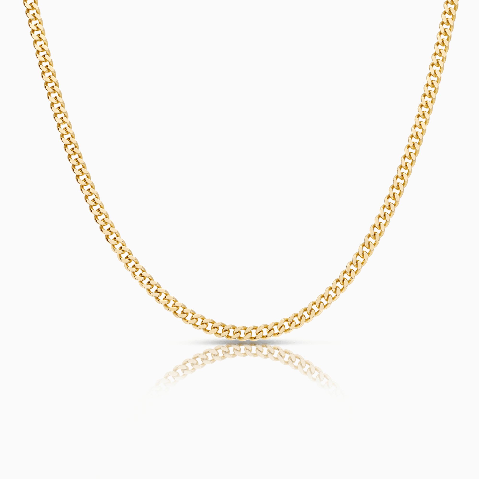 Curb chain 28.05g 18K gold