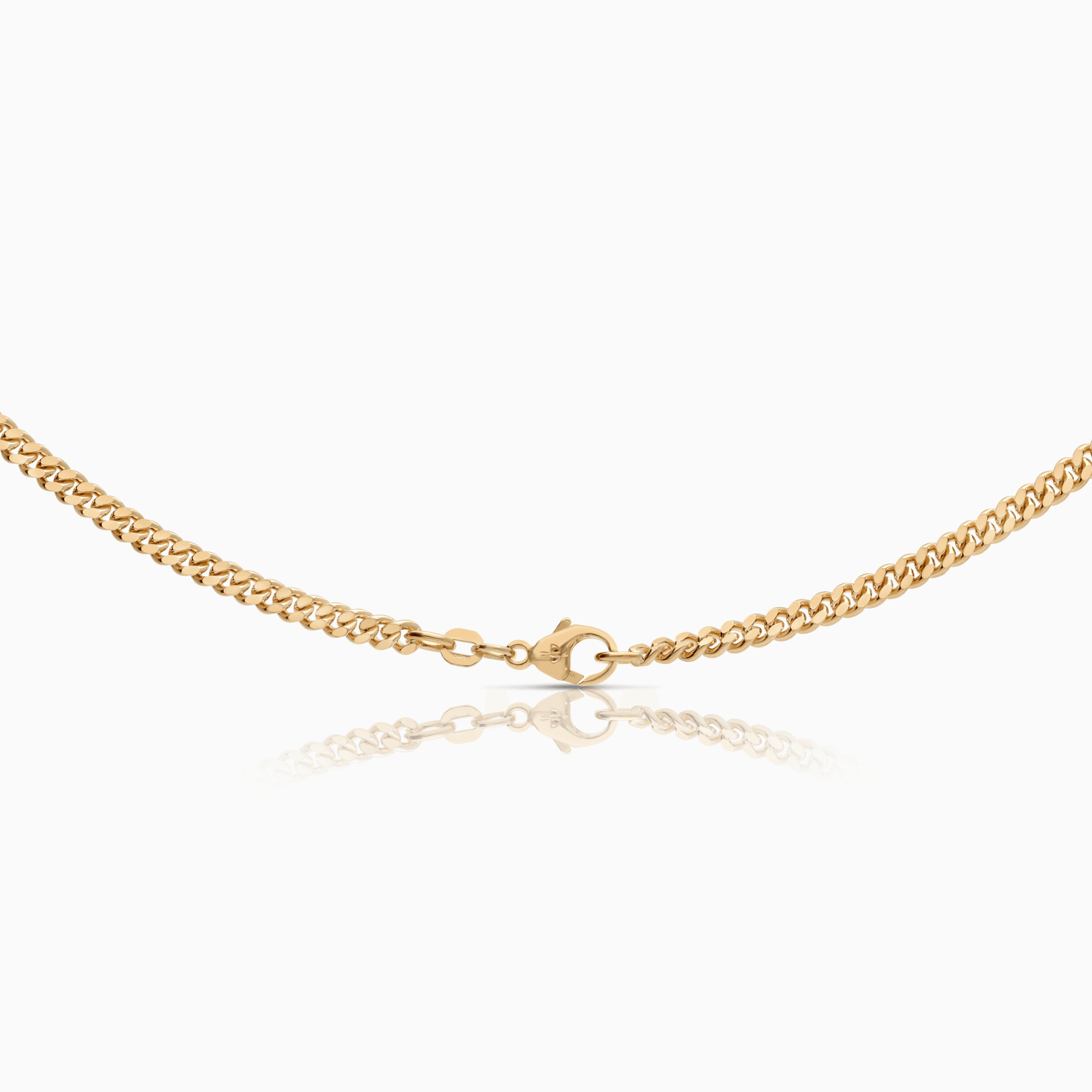 Curb chain 22.18g 18K gold