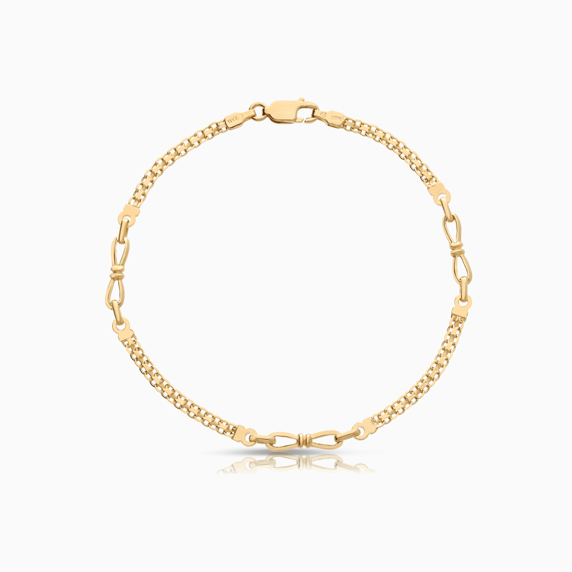 X-link bracelet 4.05g 18K gold