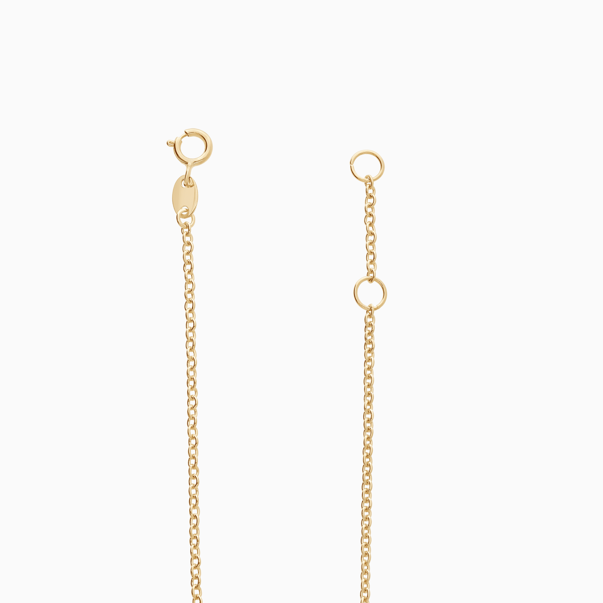 Gold Bracelet with White Heart-Shaped Stones 2.62g 18K Gold