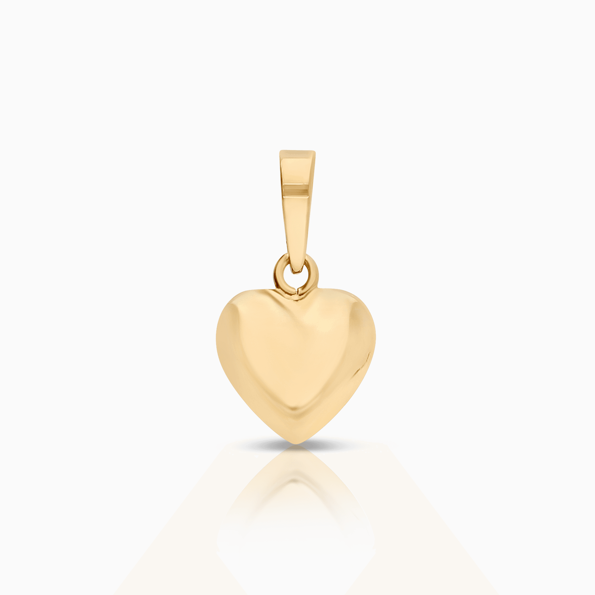 Heart pendant 0.61g 18K gold