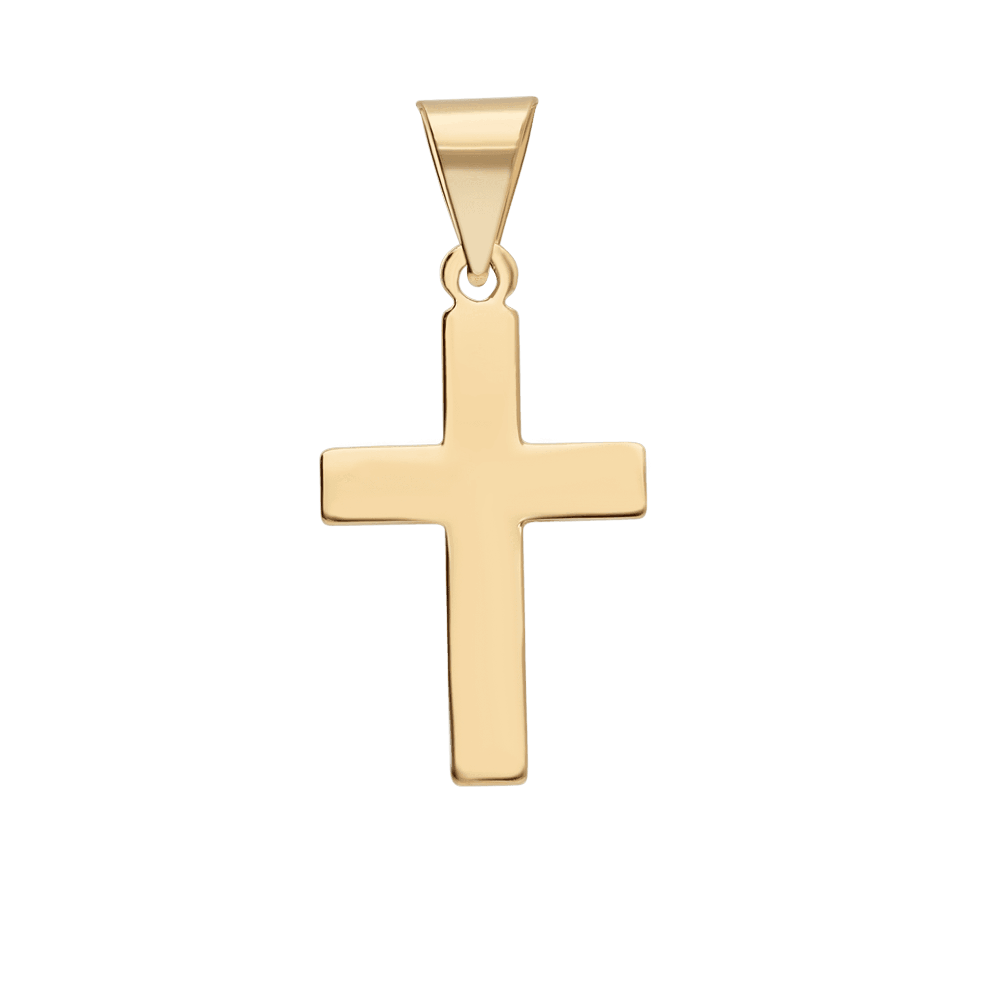 Cross pendant 0.70g 18K gold