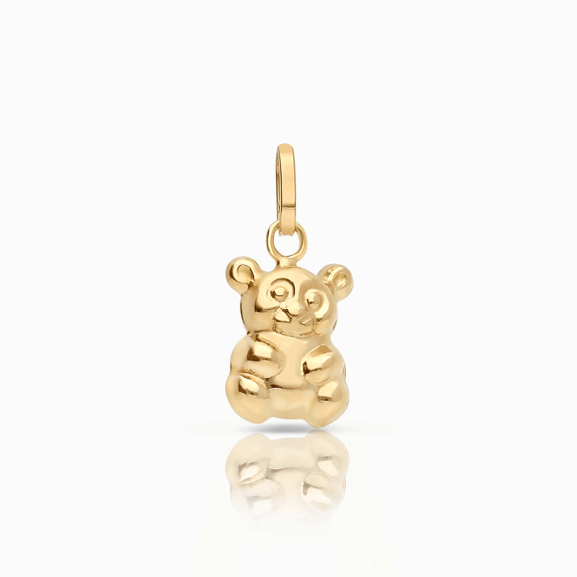Hängsmycke nalle 0,42g 18K guld