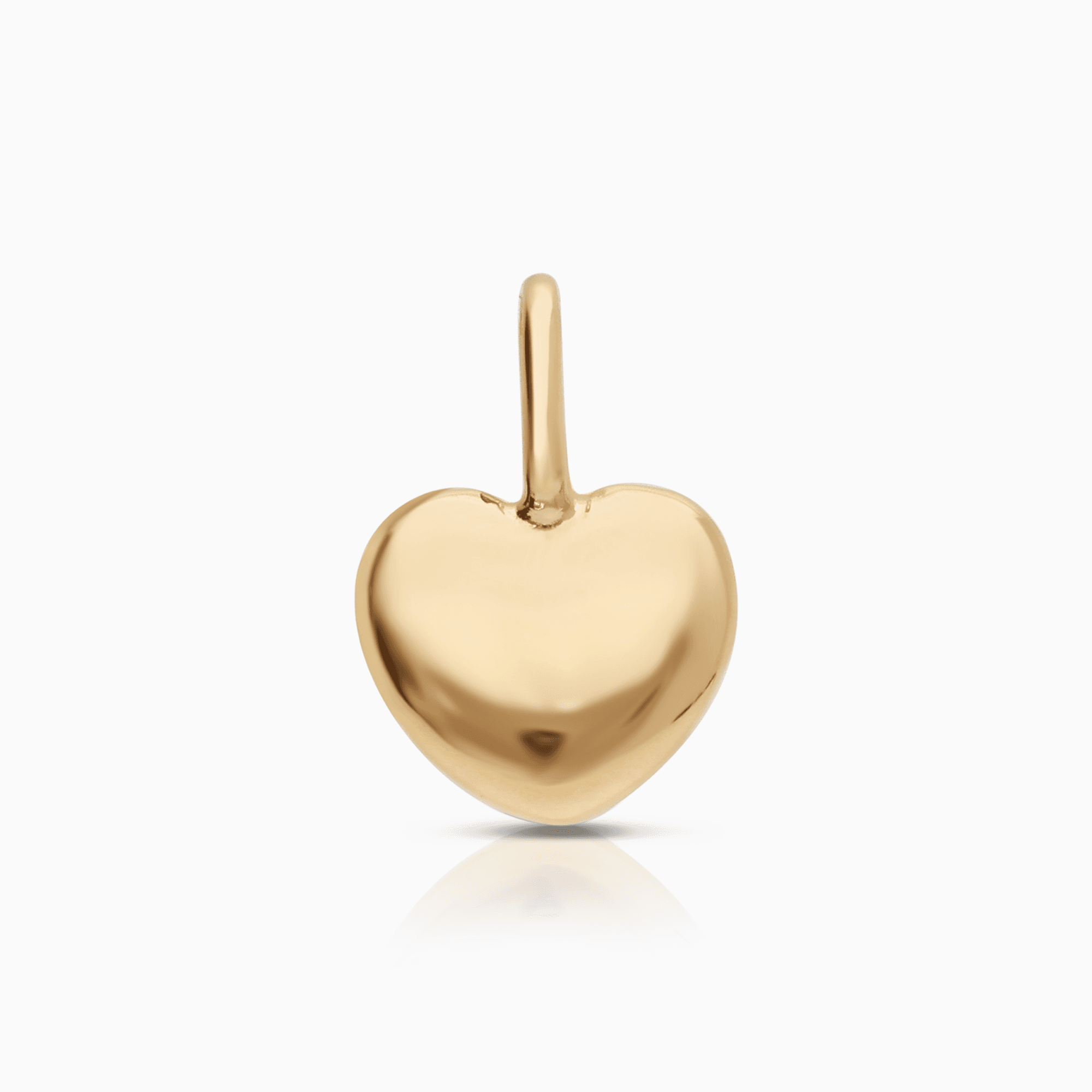 Heart Pendant 2.58g 18K Gold