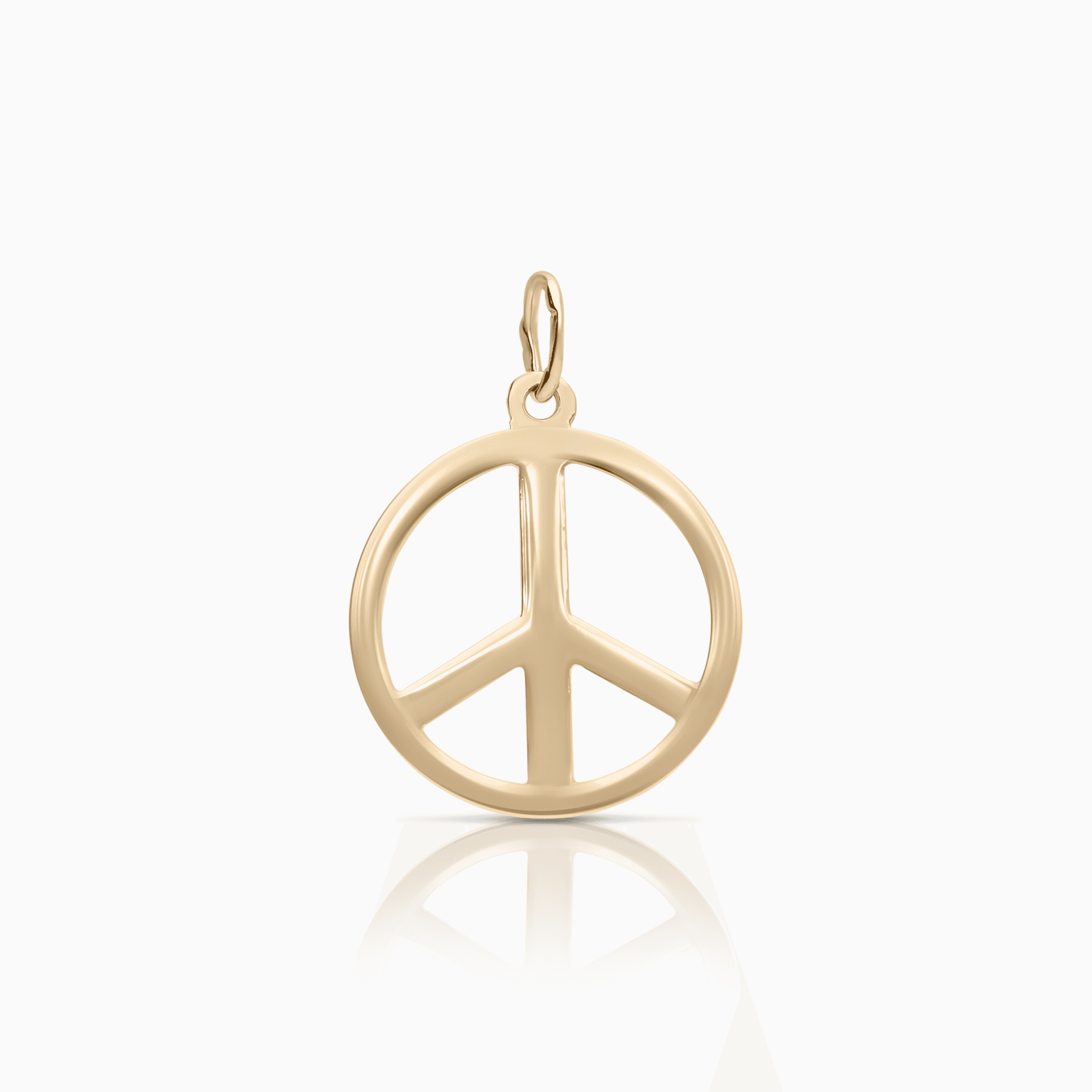 Peace Pendant 0.95g 18K Gold