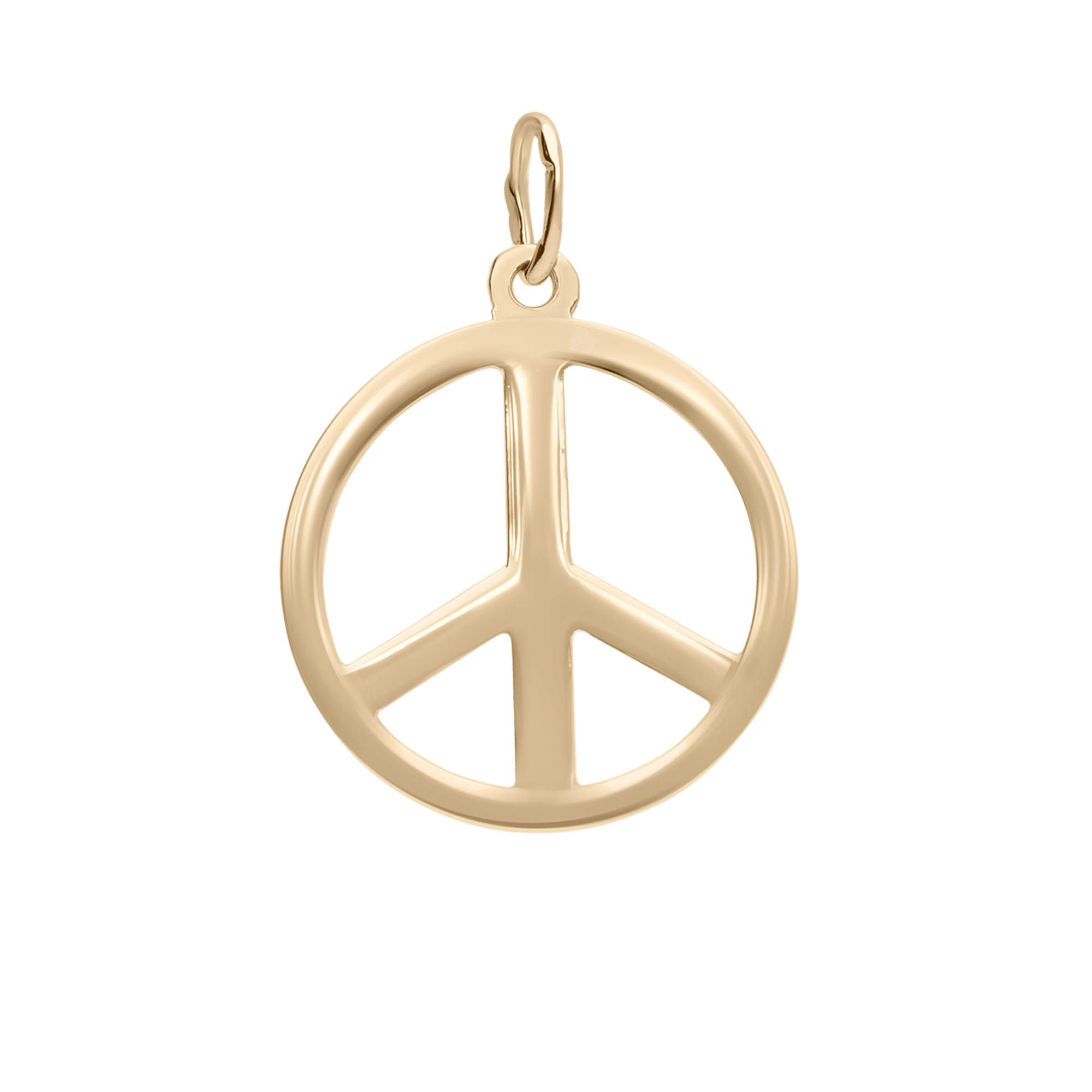 Peace Pendant 0.95g 18K Gold
