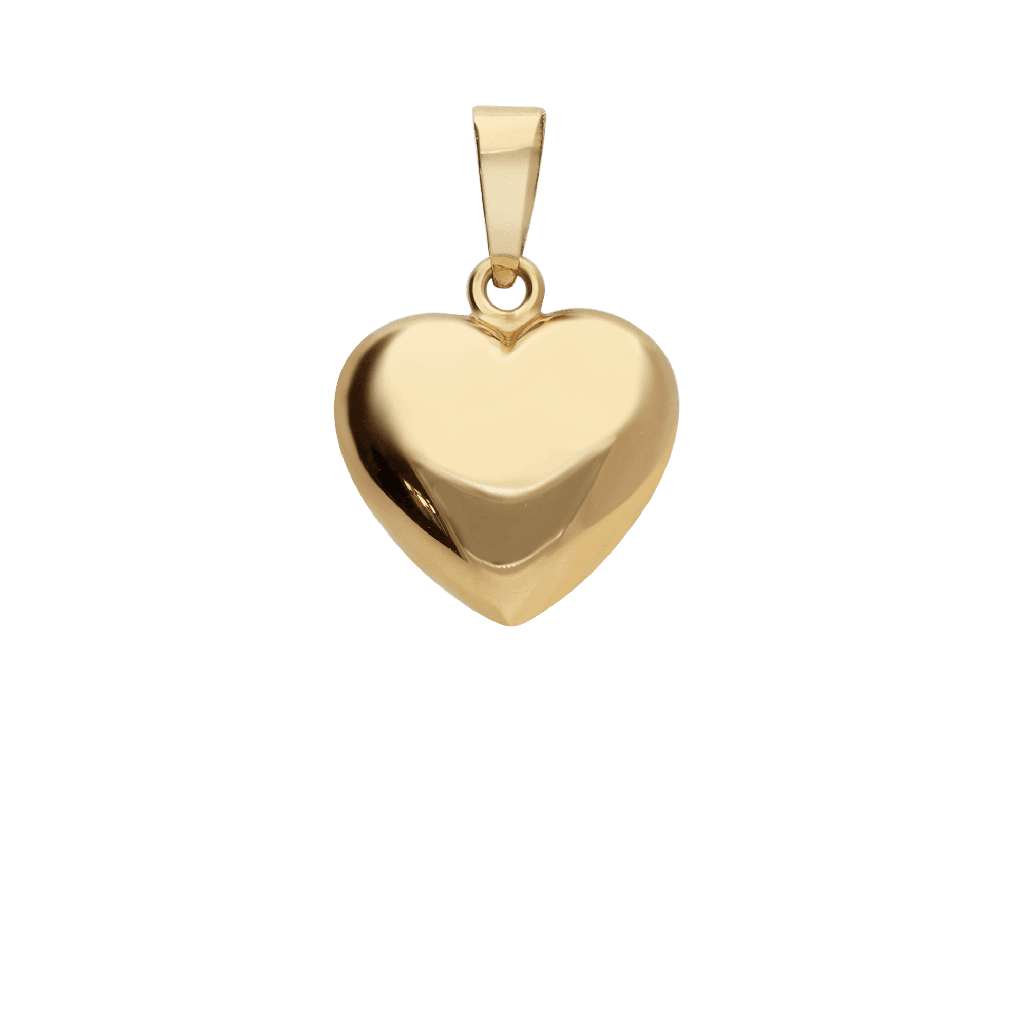 Heart pendant 0.61g 18K gold
