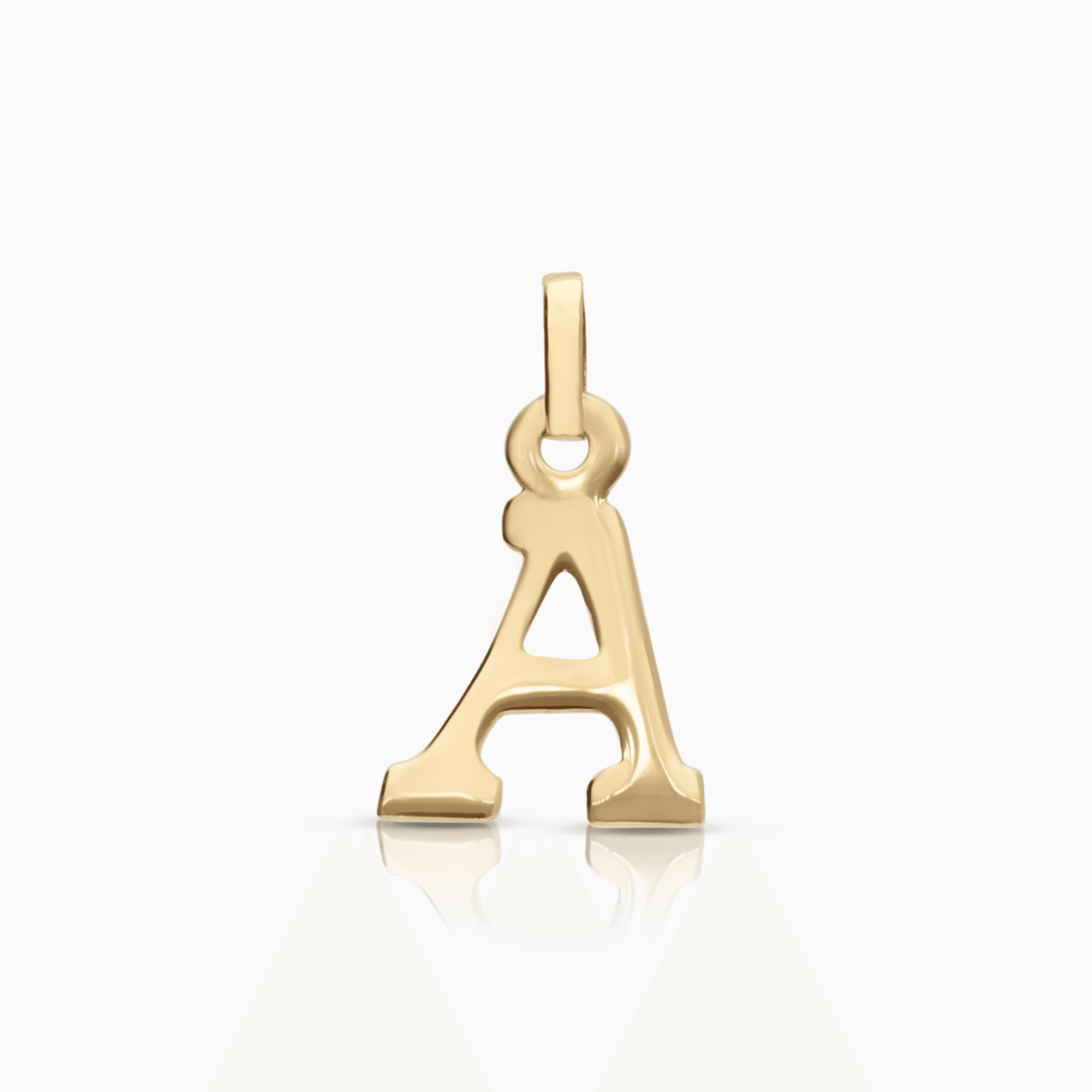 Initial pendant 0.37g 18K gold