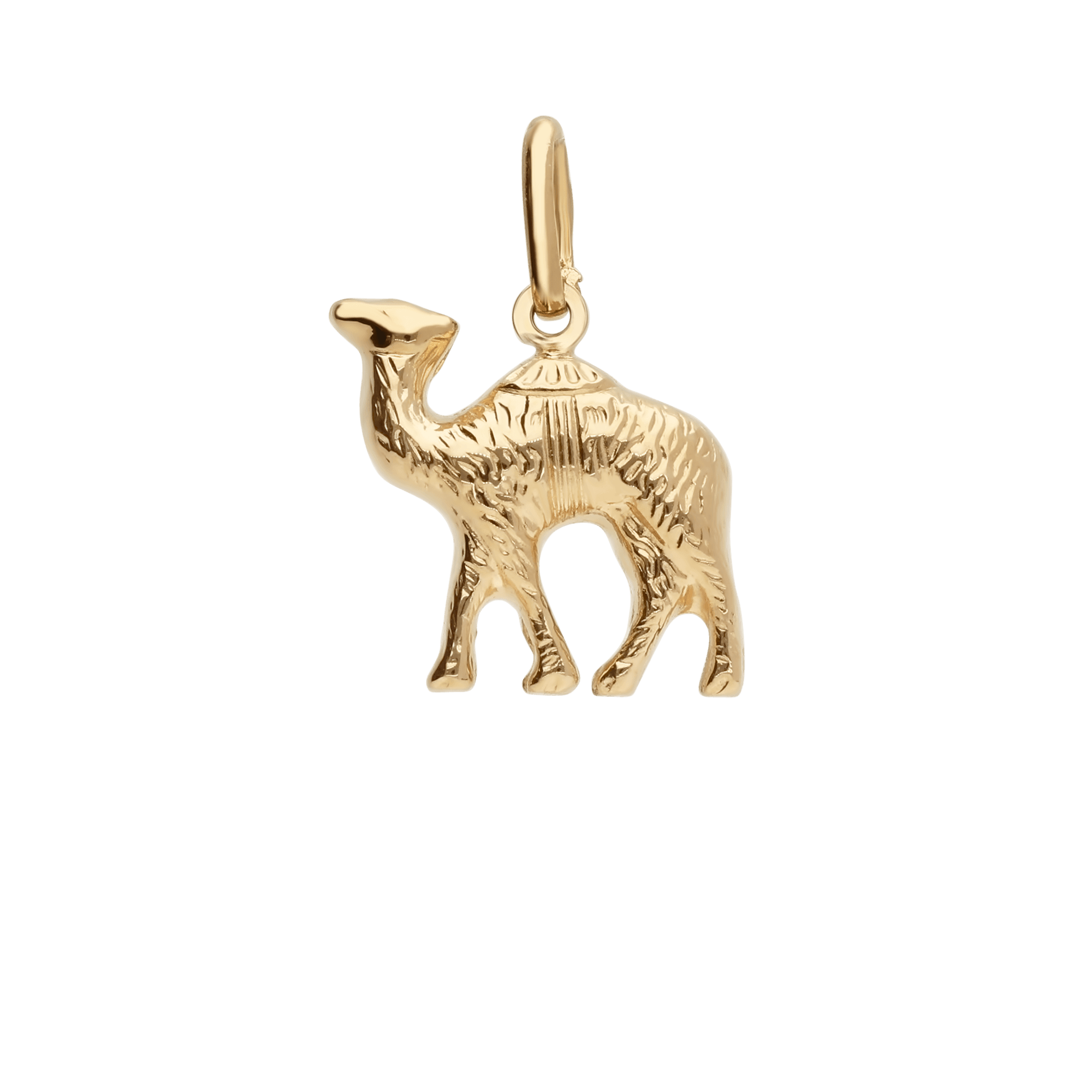 Hängsmycke kamel 1,08g 18K guld