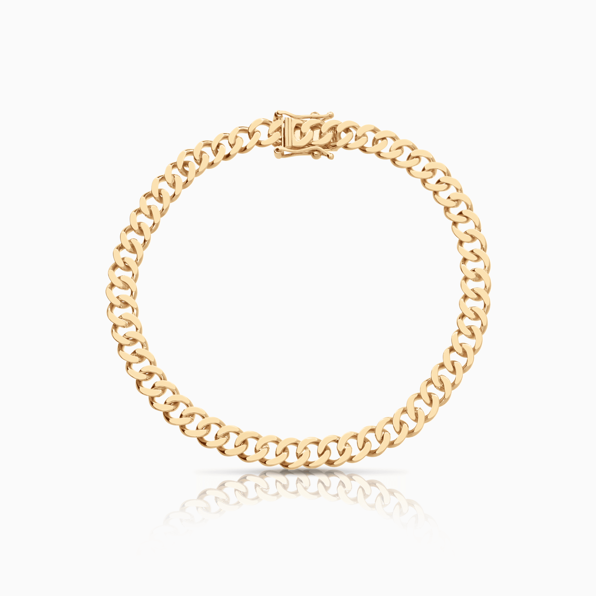 Curb bracelet 11.36g 18K gold