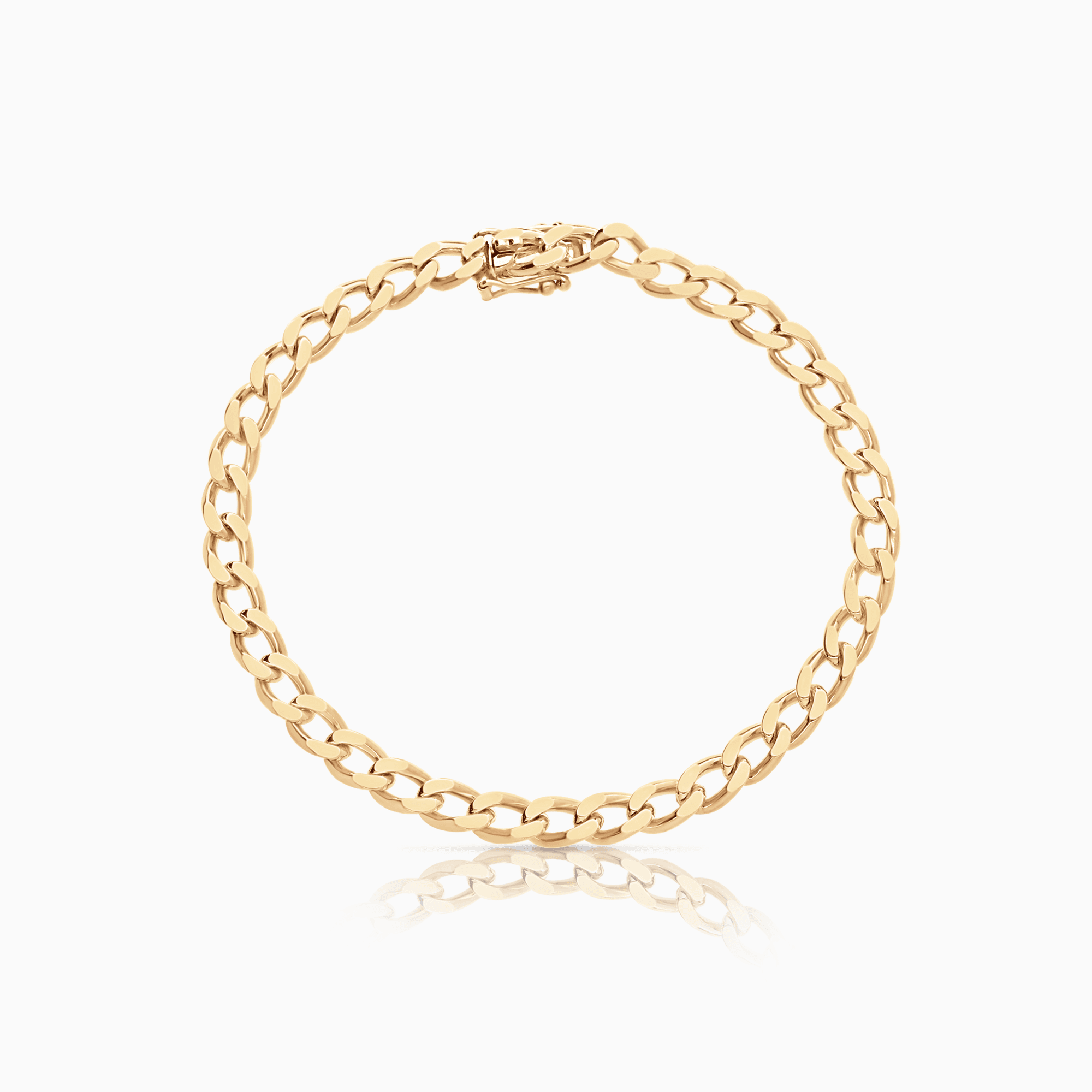 Curb bracelet 13.40g 18K gold