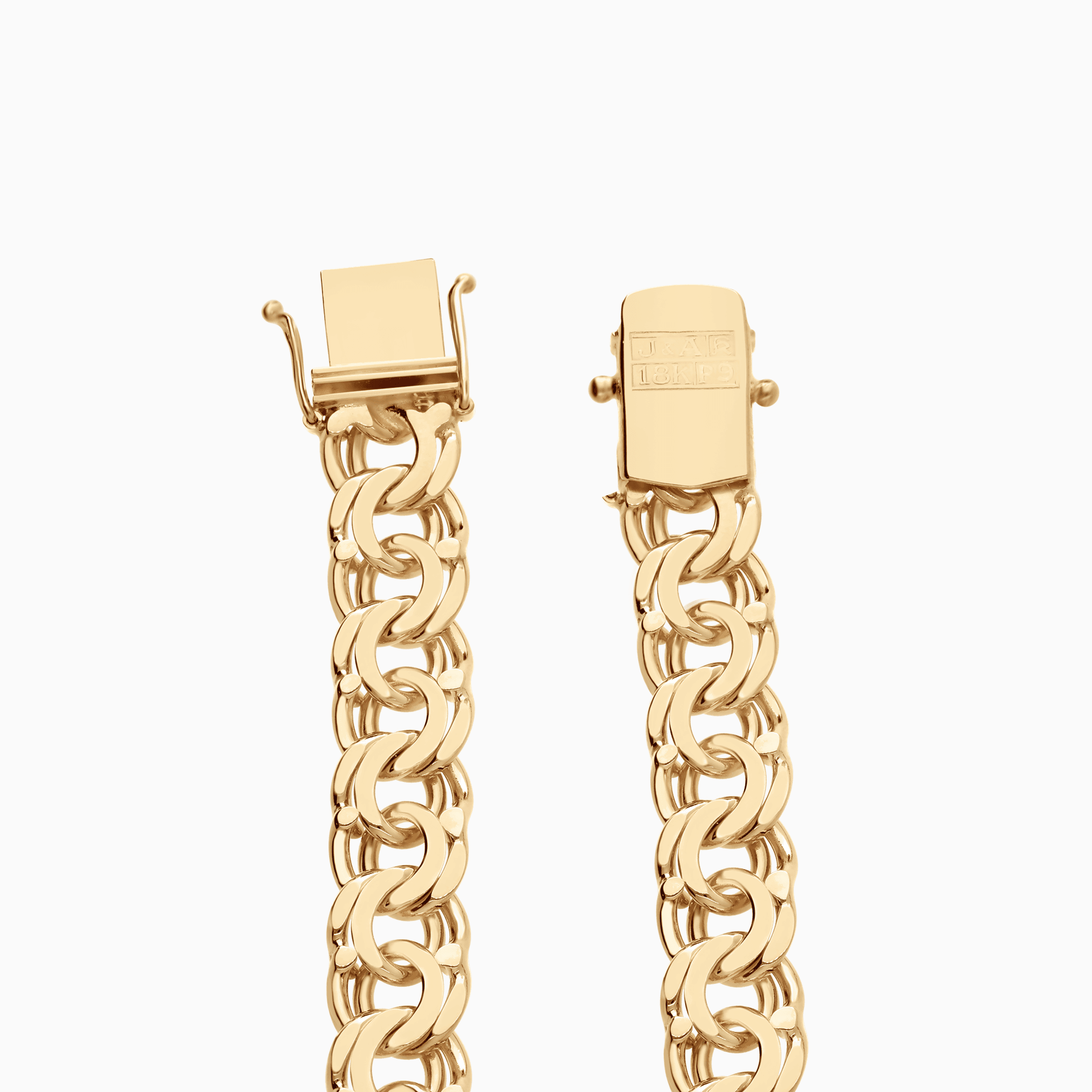 Bismarck bracelet 39.86g 18K gold