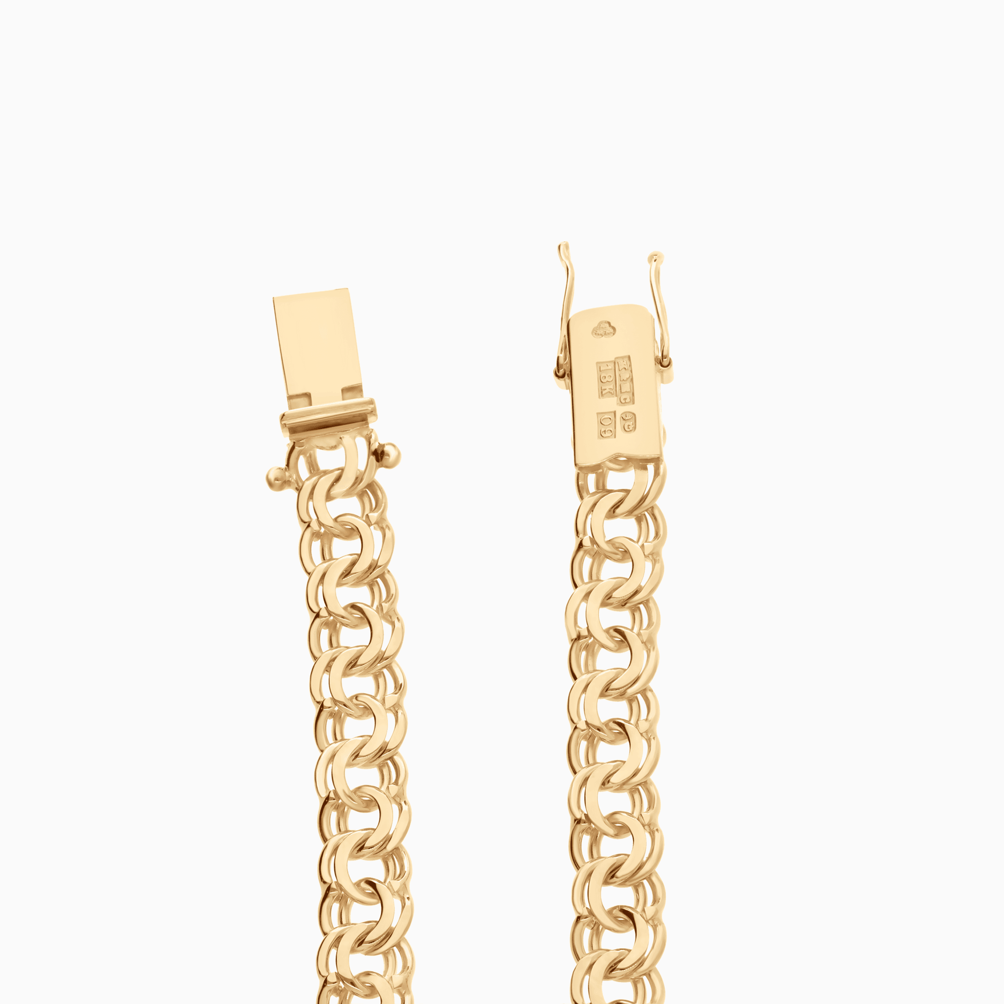 Bismarck bracelet 17.48g 18K gold