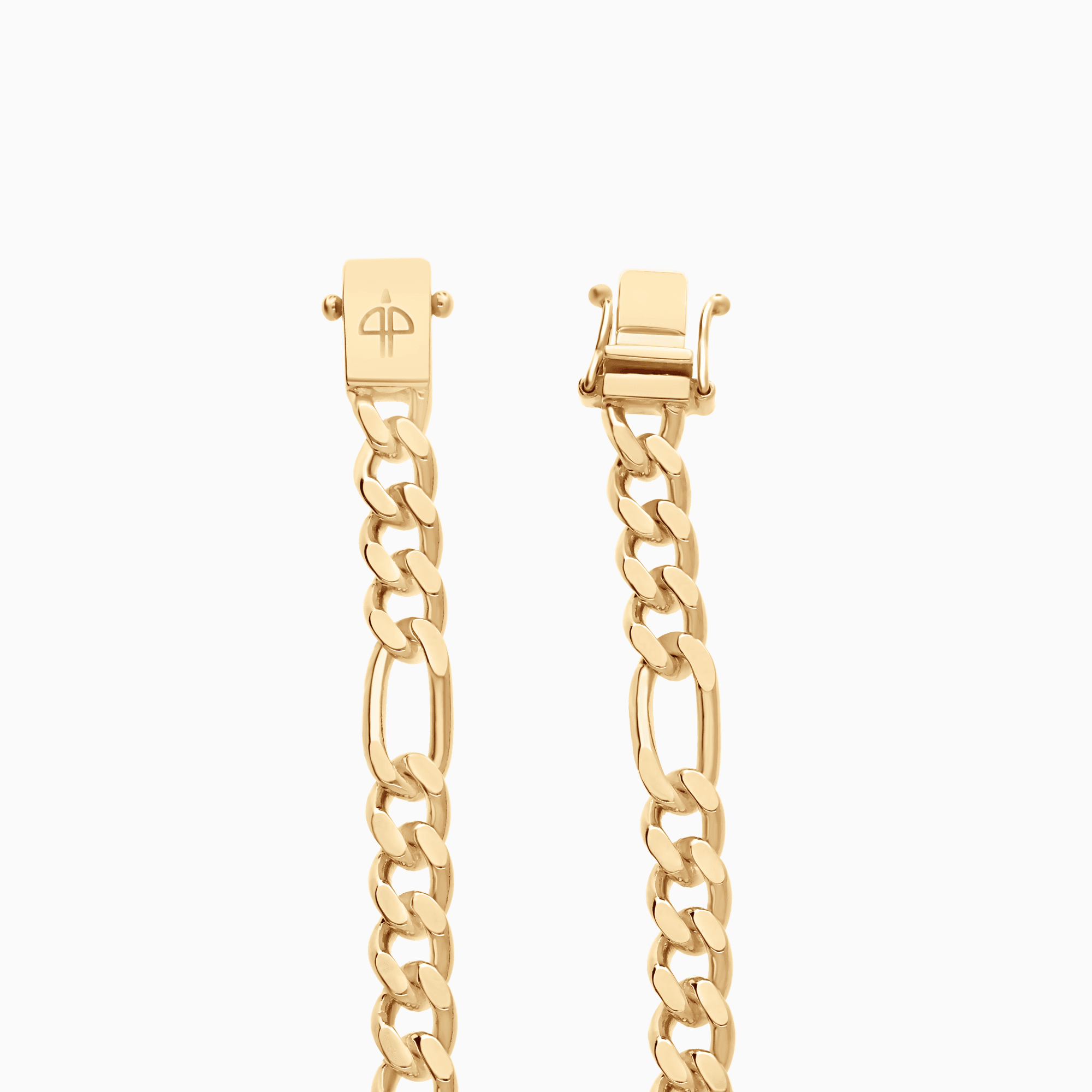 Gold Figaro bracelet 18.33g 18K gold