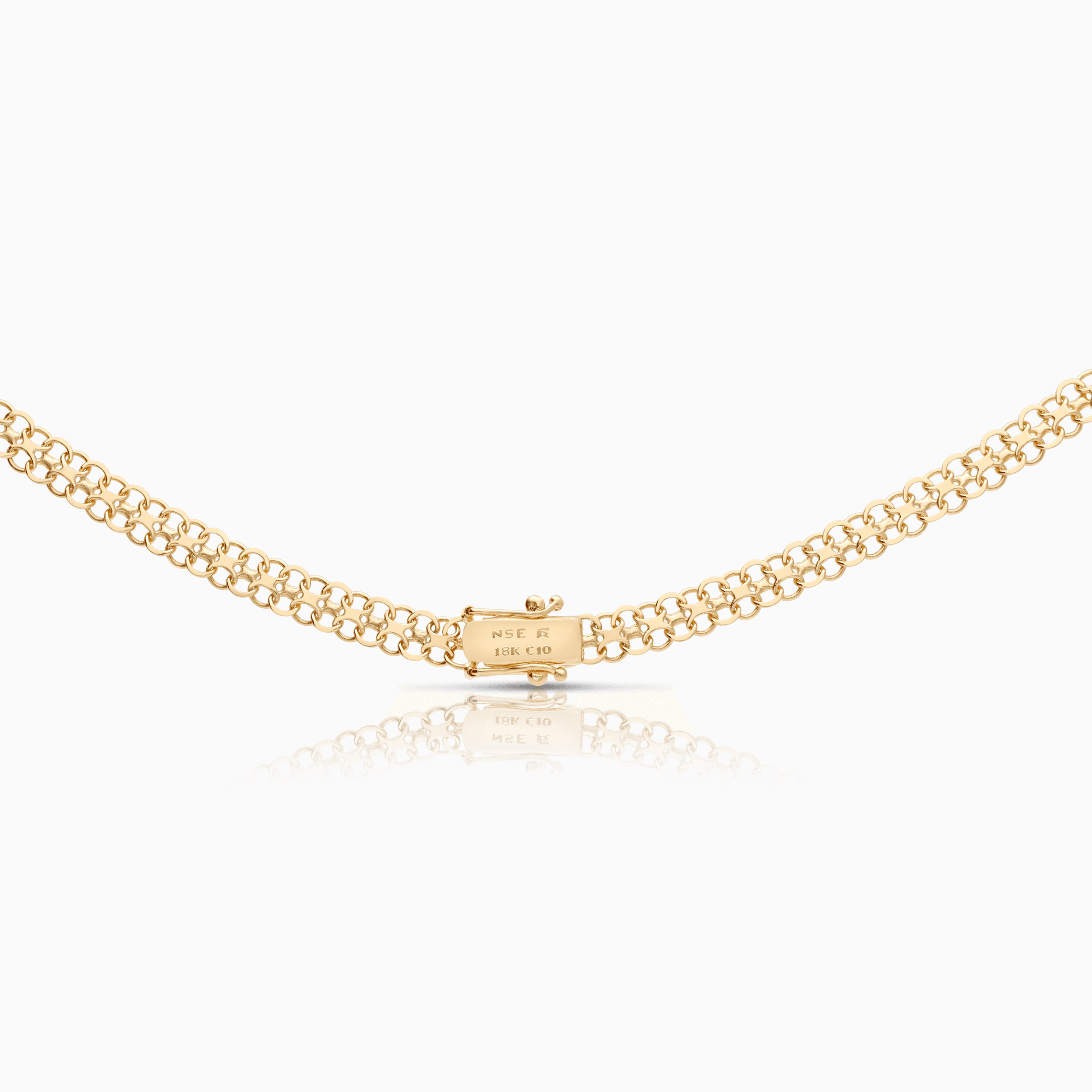 X-link necklace 15.70g 18K gold