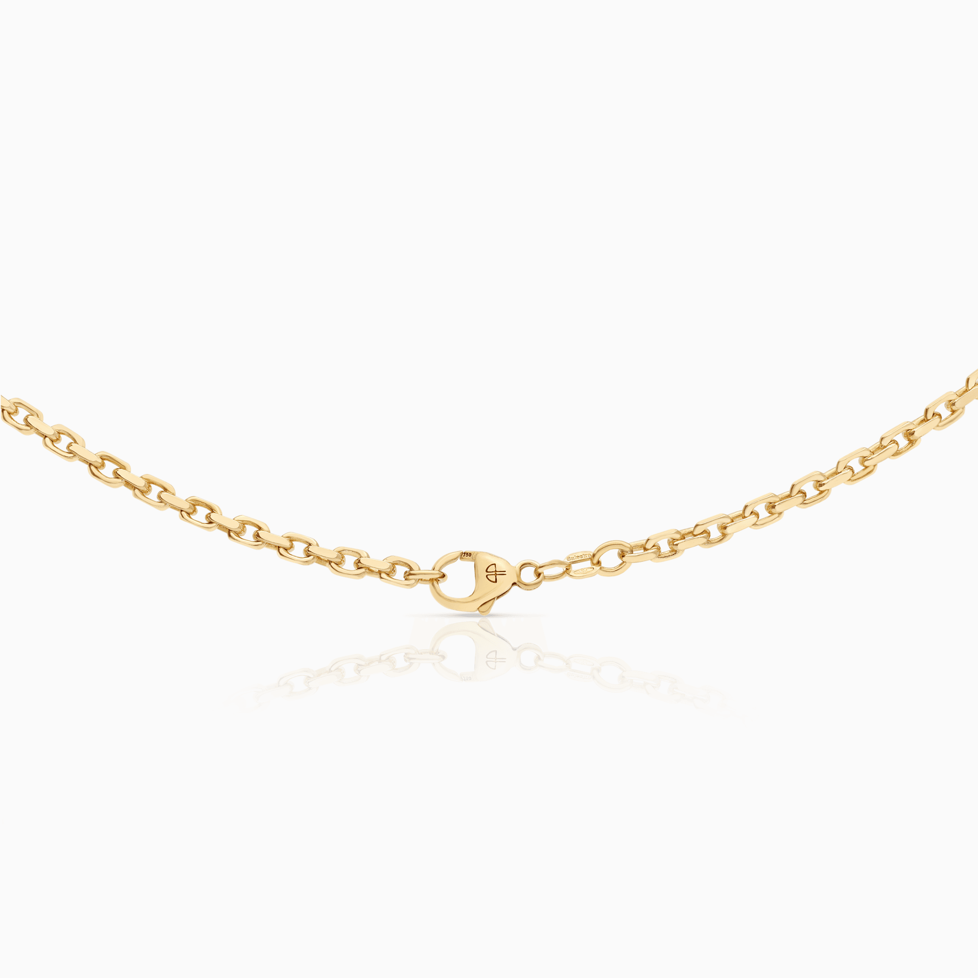 Cable necklace 21.15g 18K gold