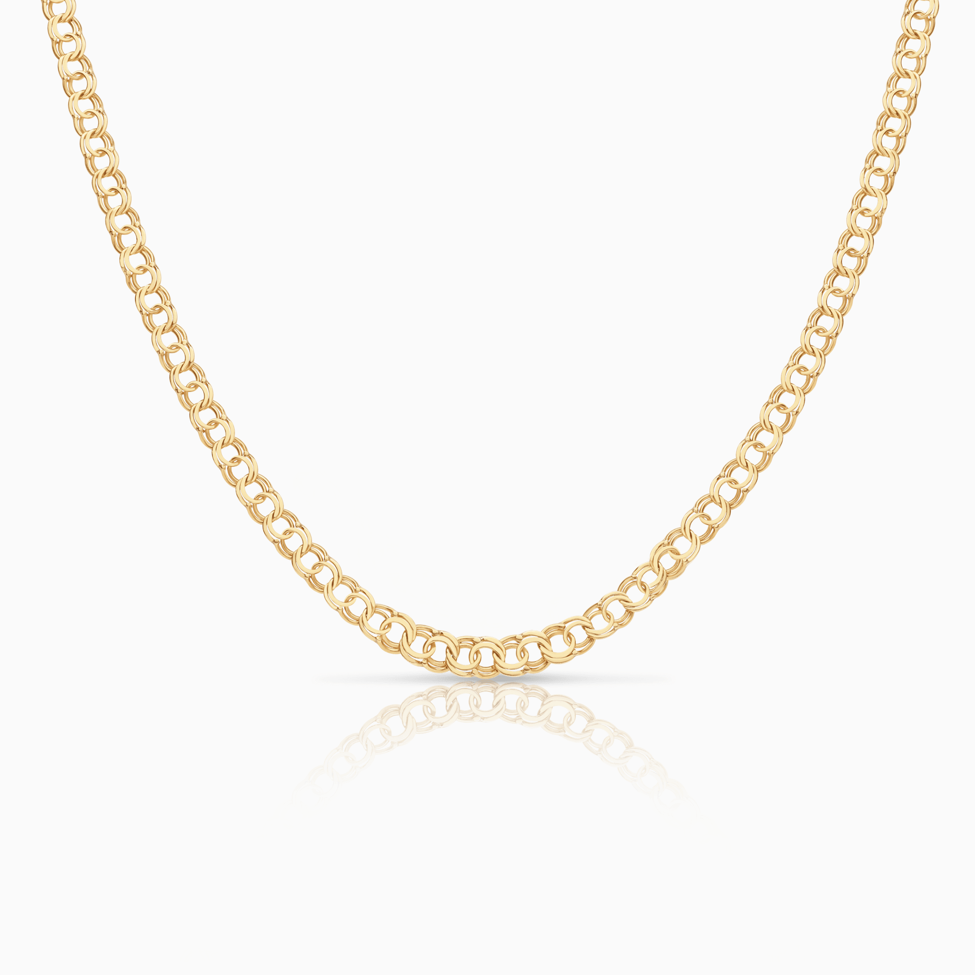 Bismarck Necklace 10.12g 18K Gold