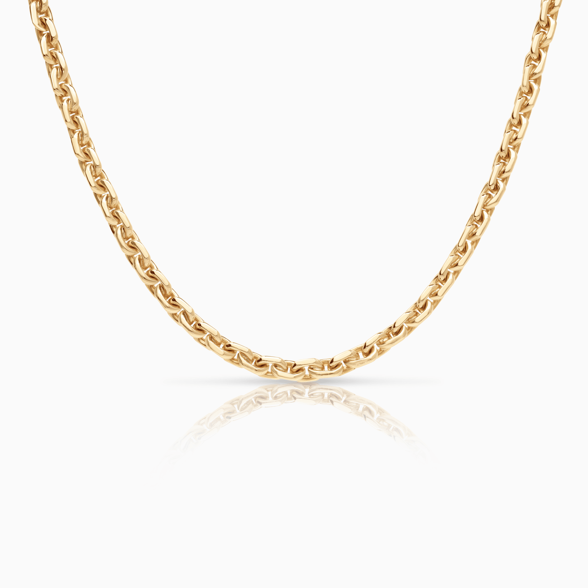 Cable link 69.76g 18K gold