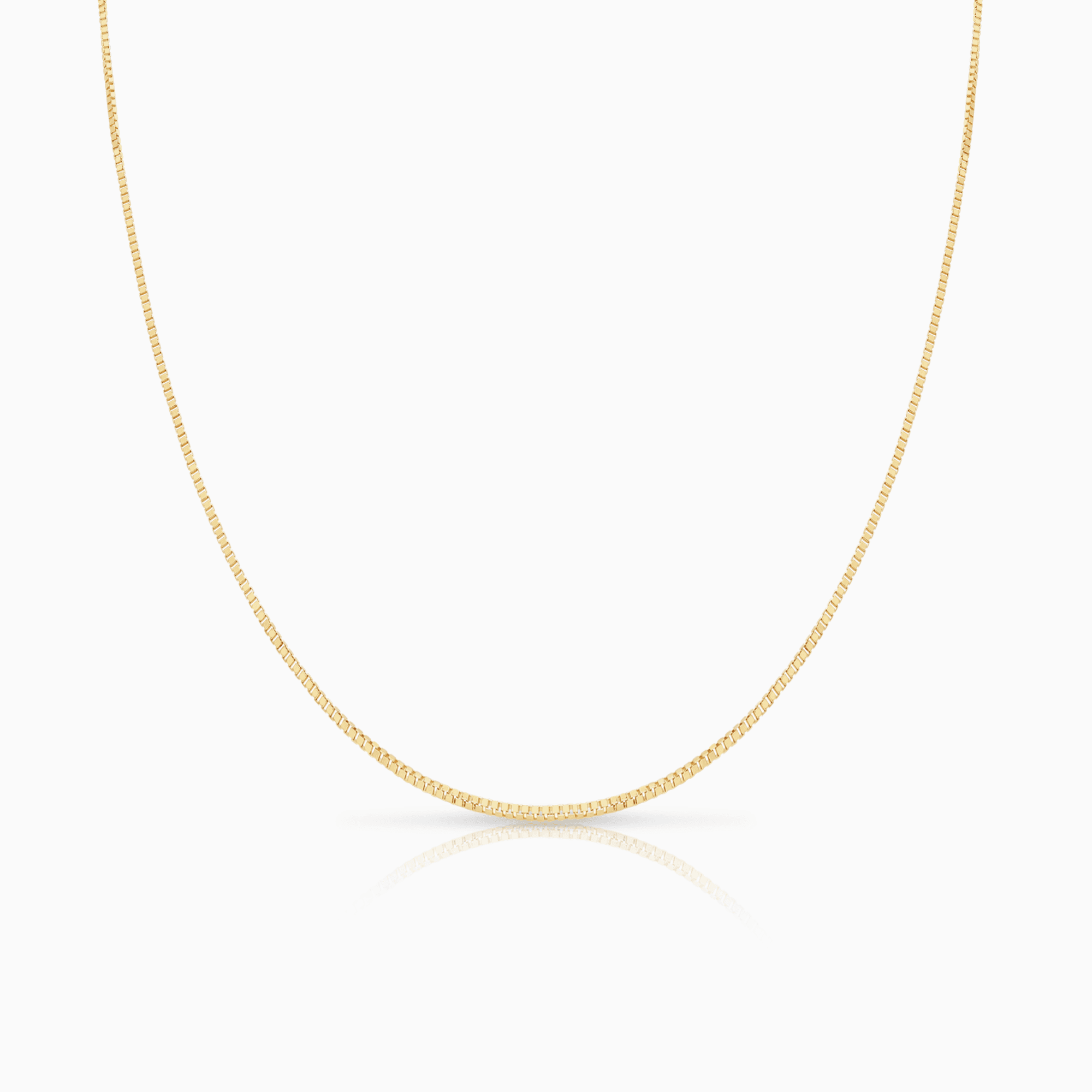 Venetian chain 45cm 18K gold