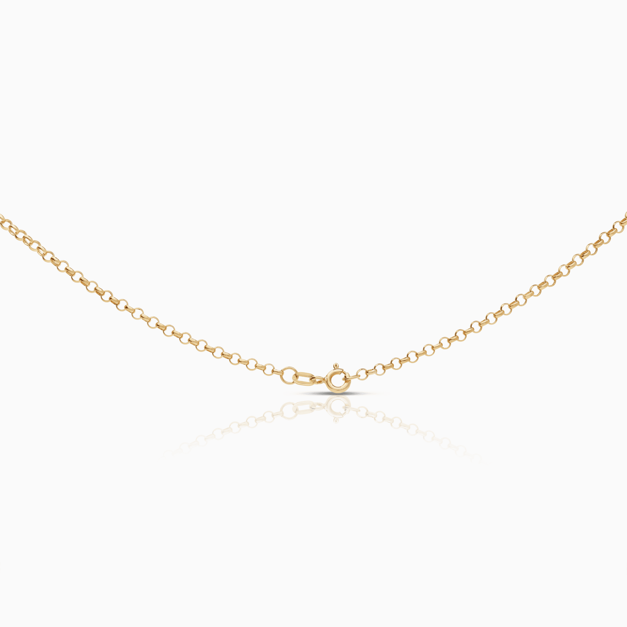 Bean link 40cm 18K gold