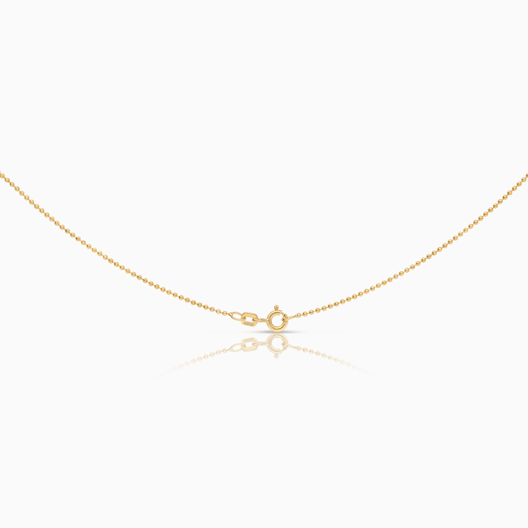 Bead chain 42.5cm 18K gold