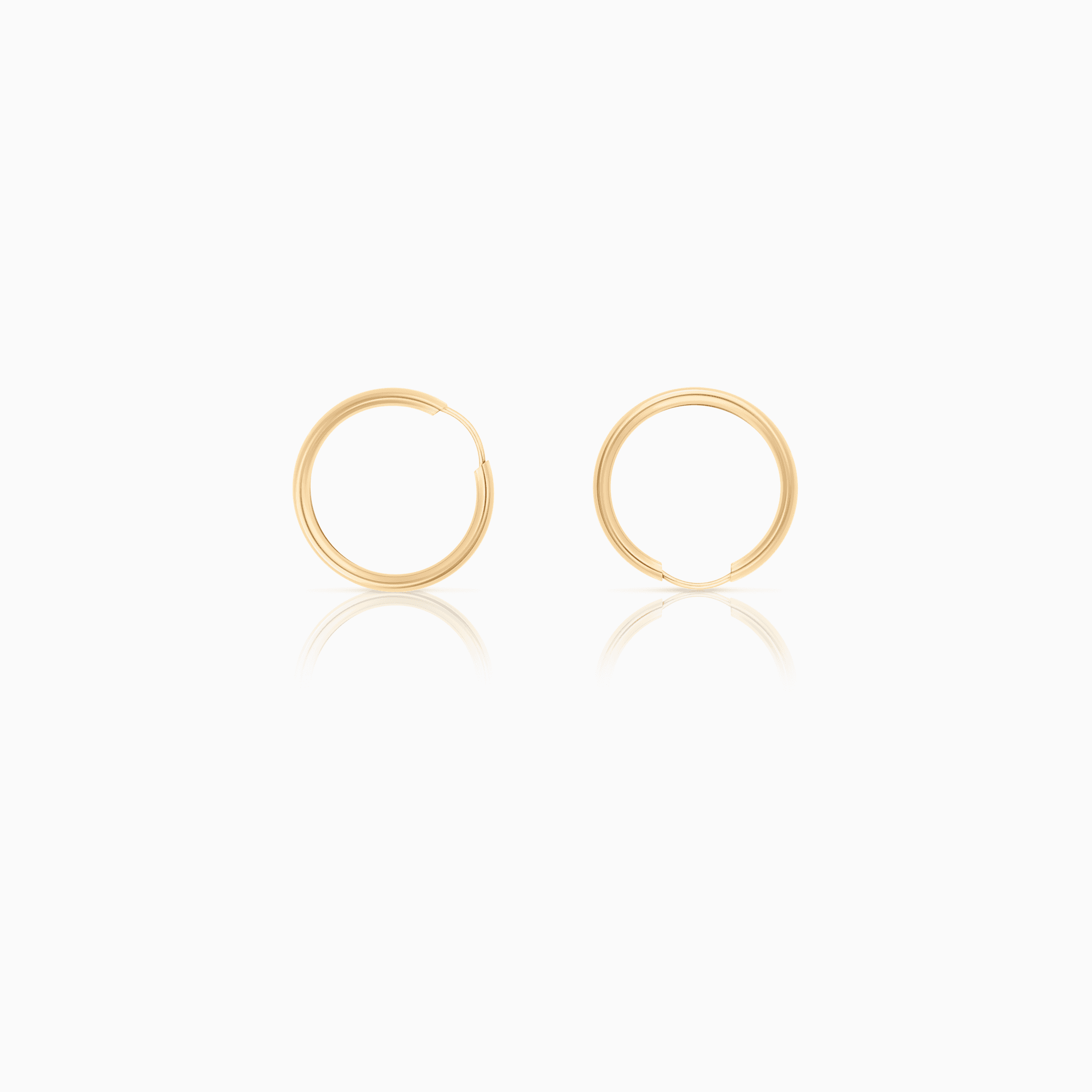 Gold Hoop Earrings 1.00g 18K Gold
