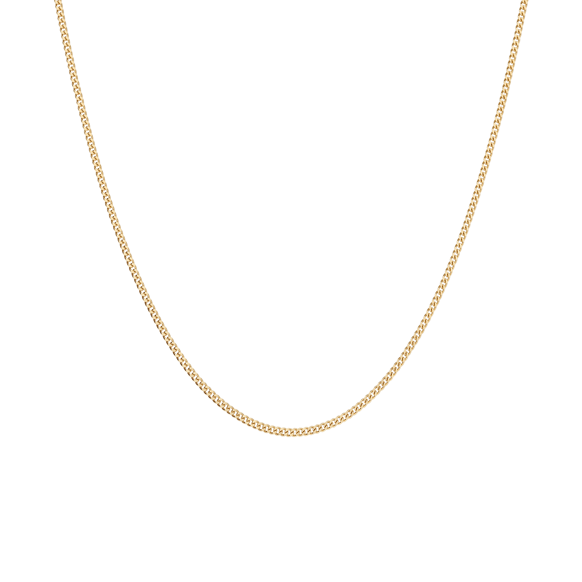 Curb chain 50.5cm 18K gold