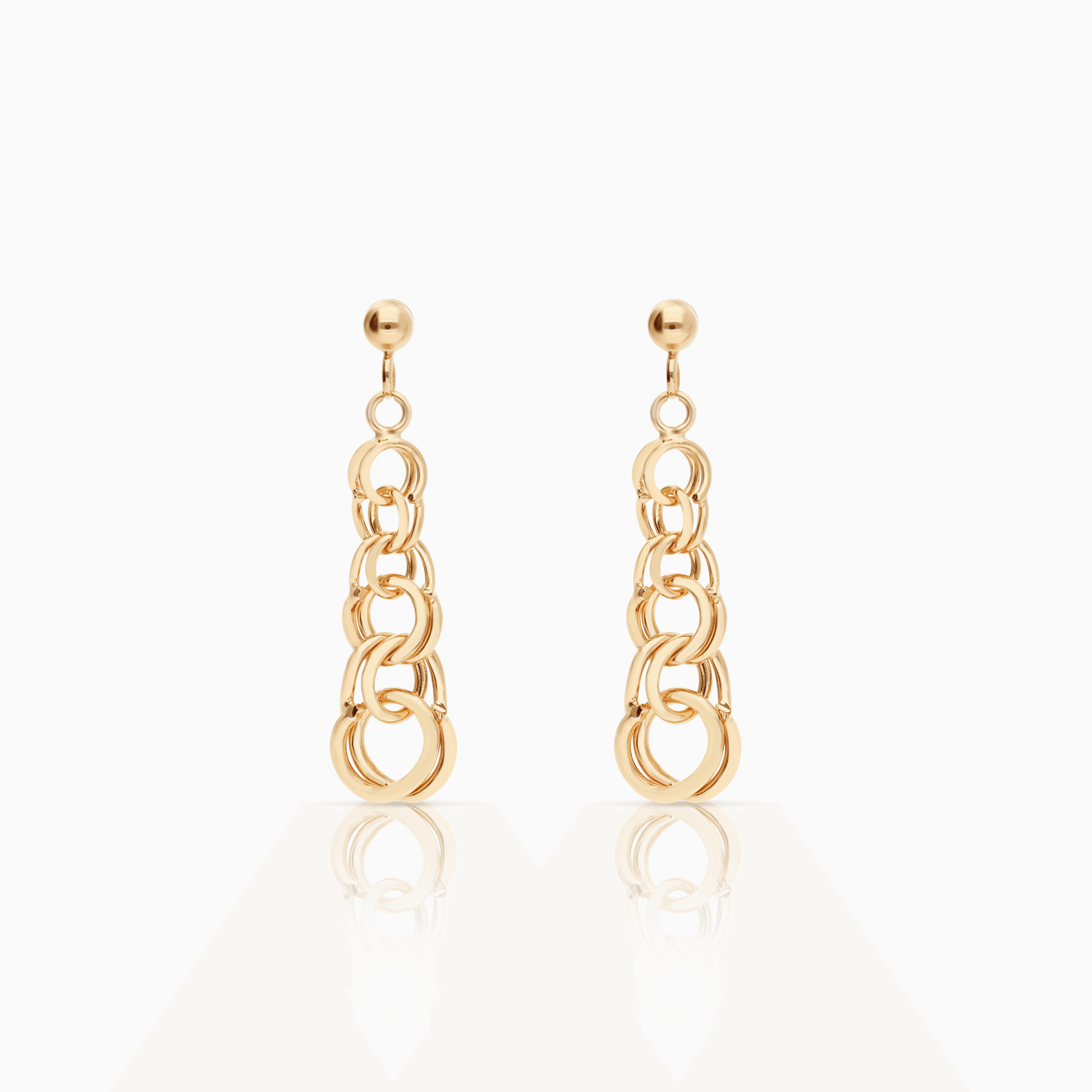 Bismarck Earrings 2.80g 18K Gold