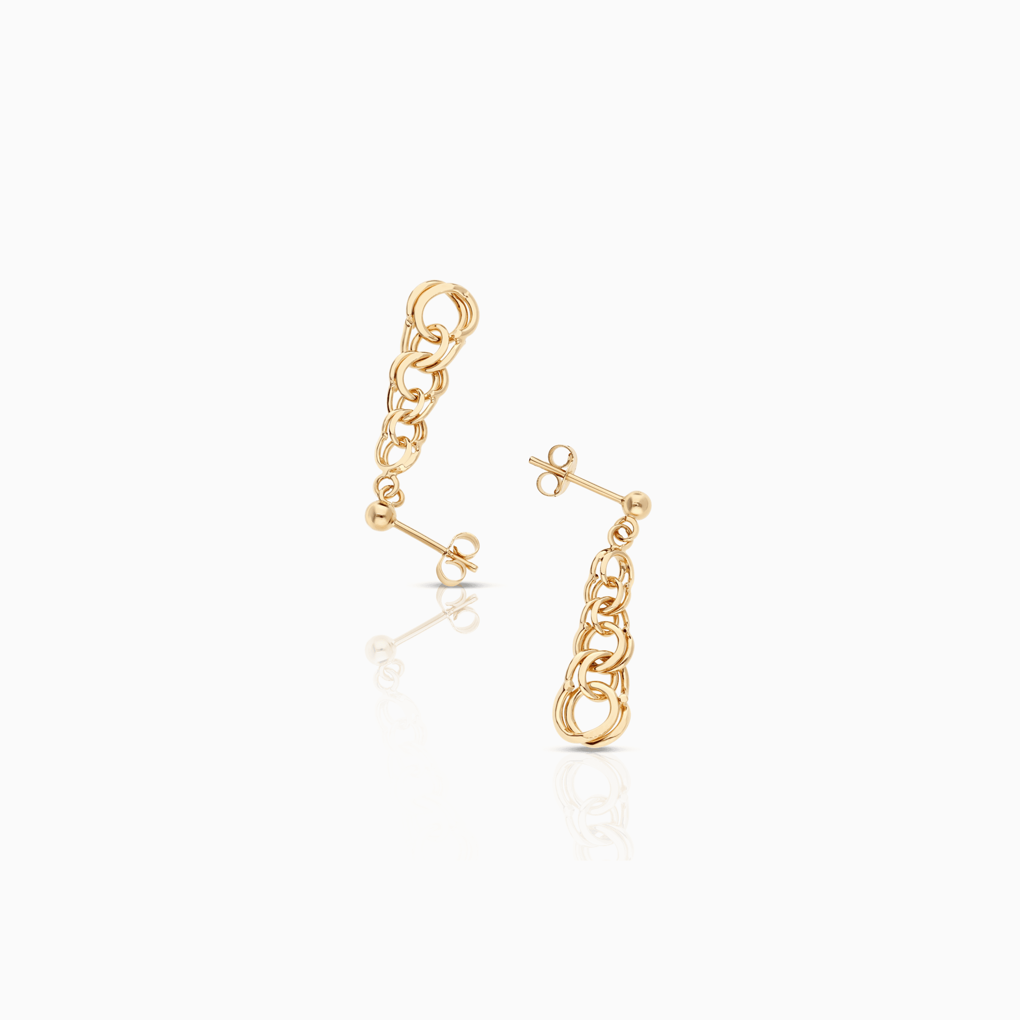 Bismarck Earrings 2.80g 18K Gold
